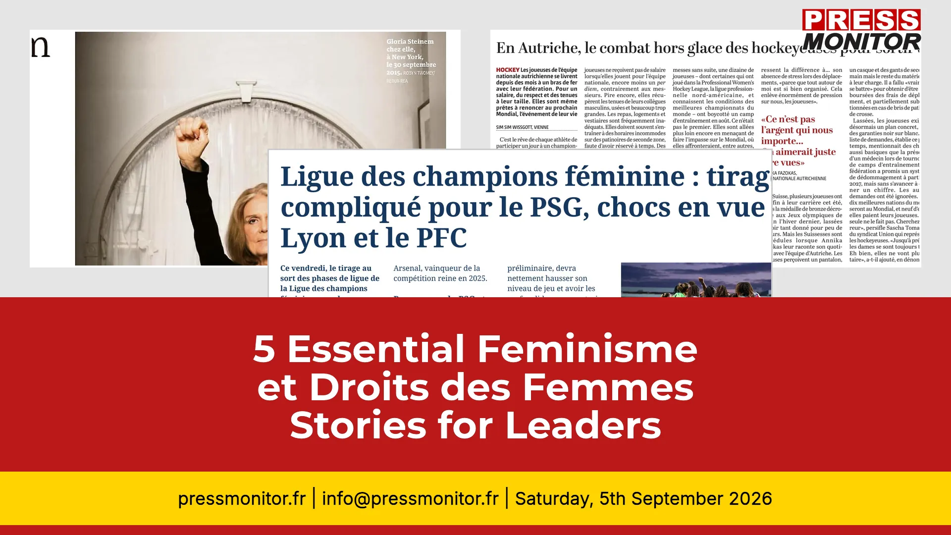 5 Essential Feminisme & Droits des Femmes Stories for Leaders