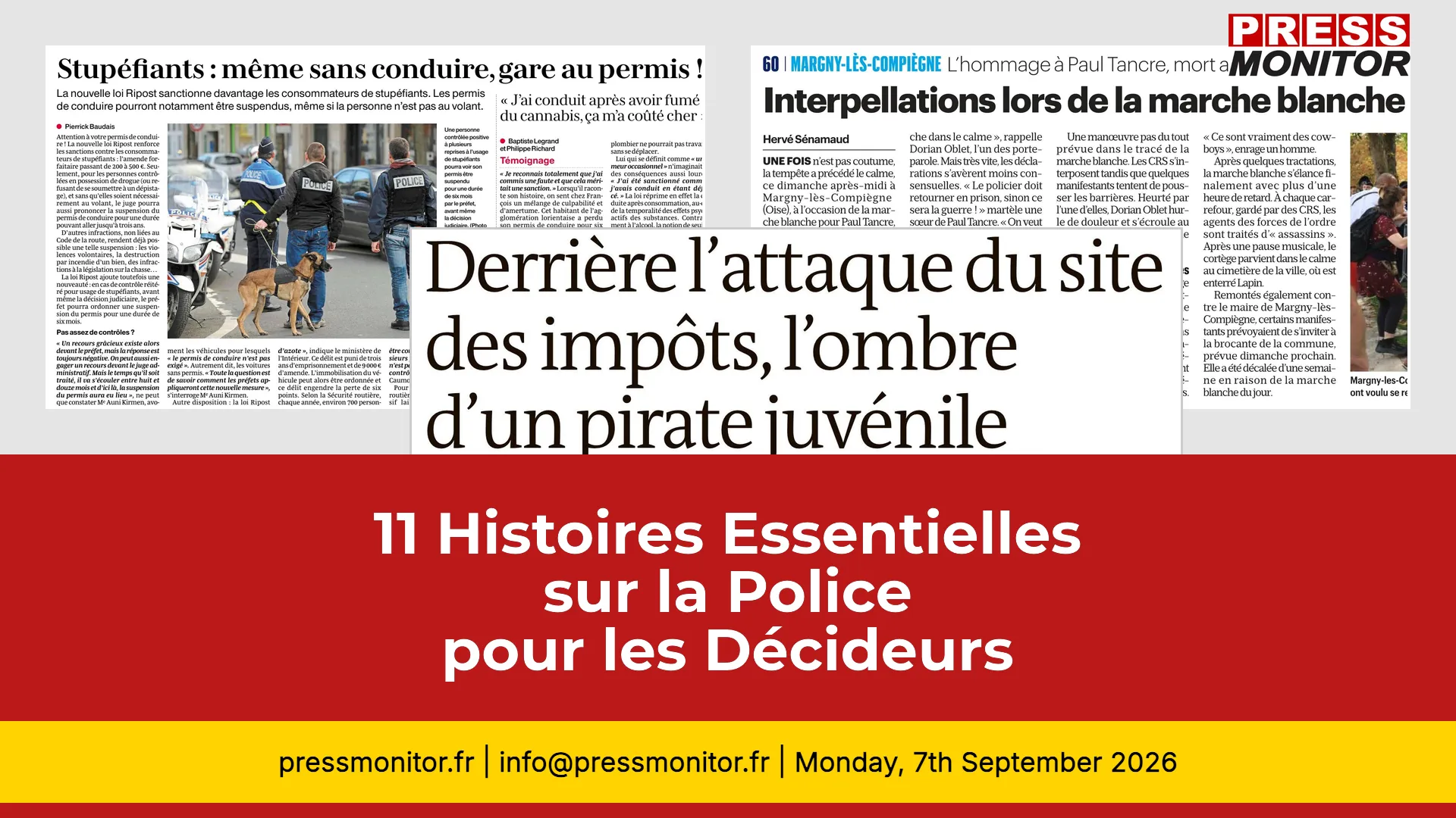 11 Histoires Essentielles sur la Police pour les Décideurs