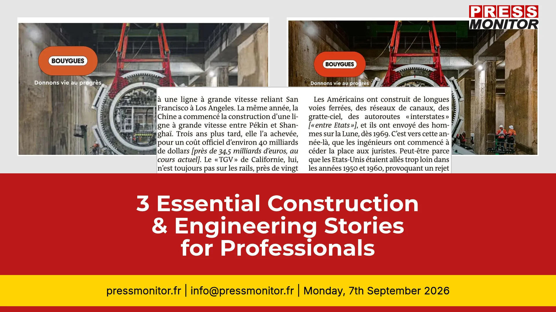 3 Essential Construction & Engineering Stories for Professionals