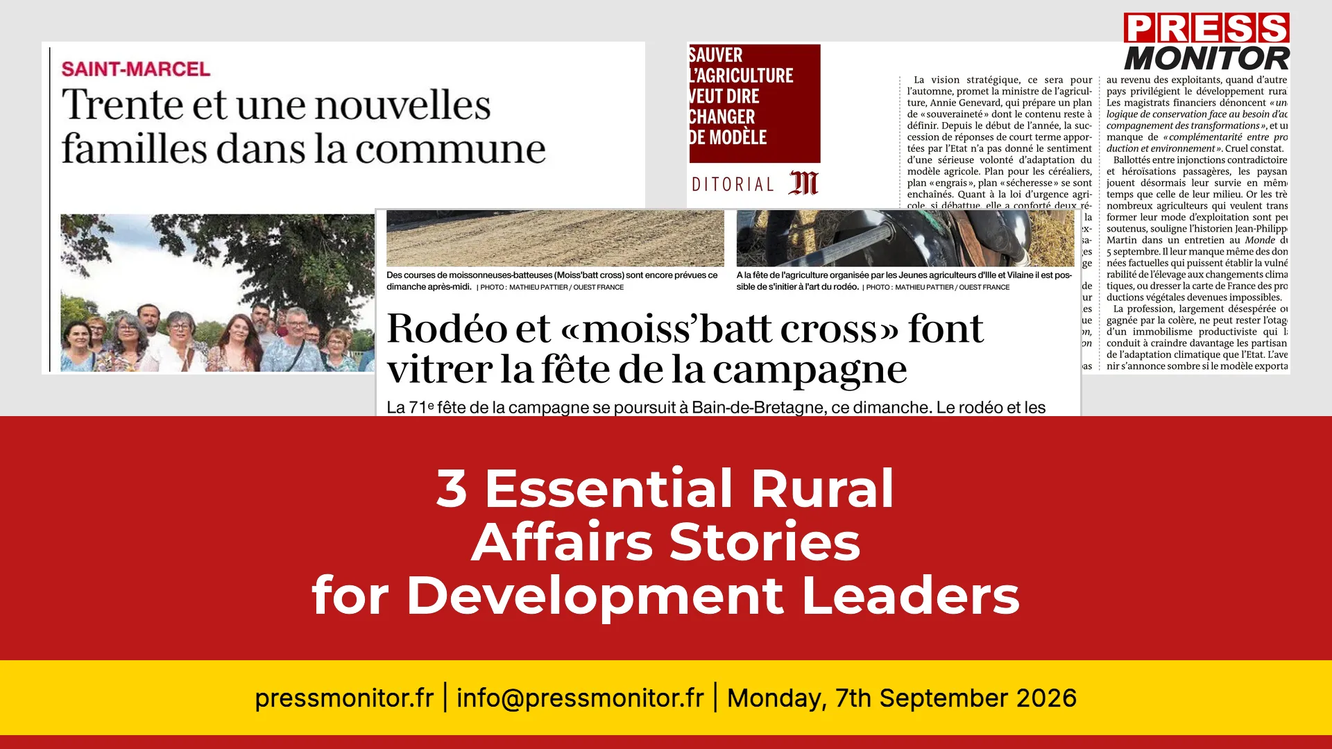 3 Essential Rural Affairs Stories for Development Leaders