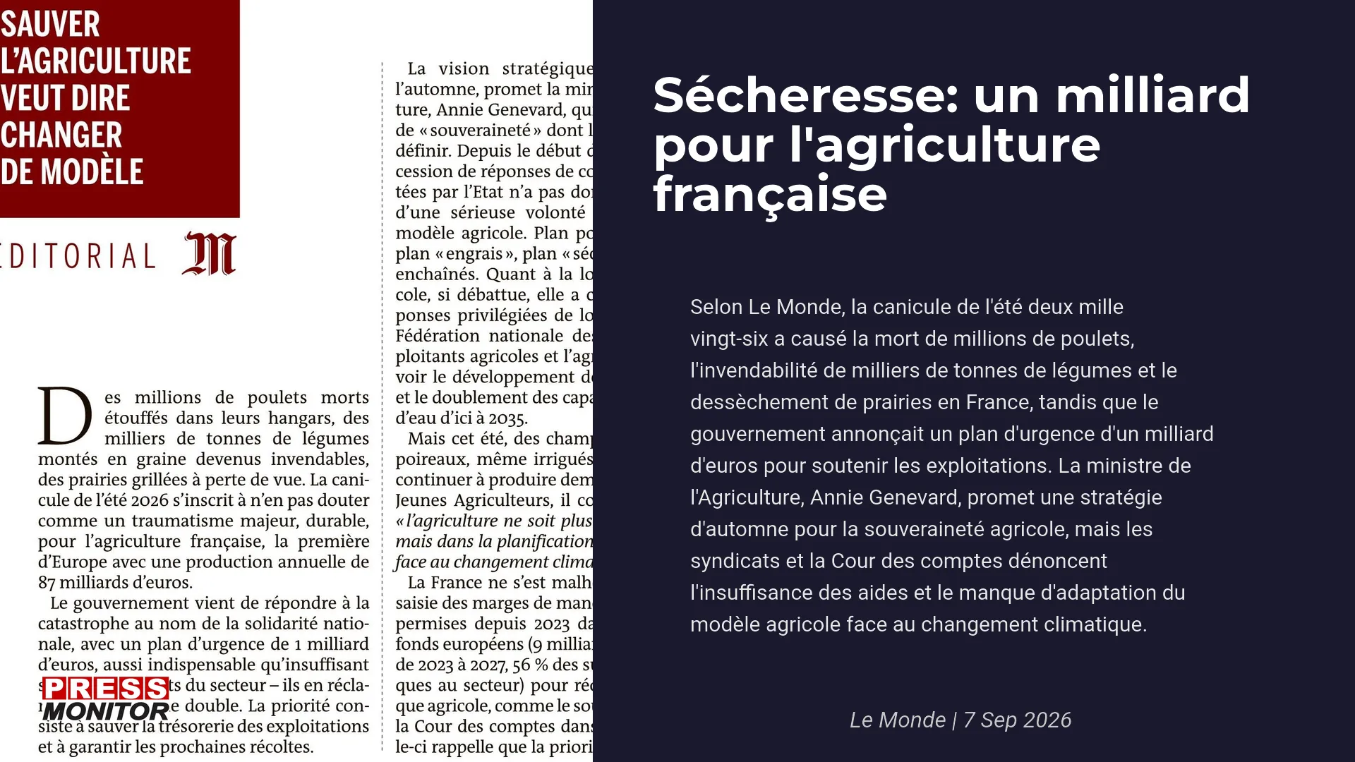 1 Essential Agriculture Story for Professionals