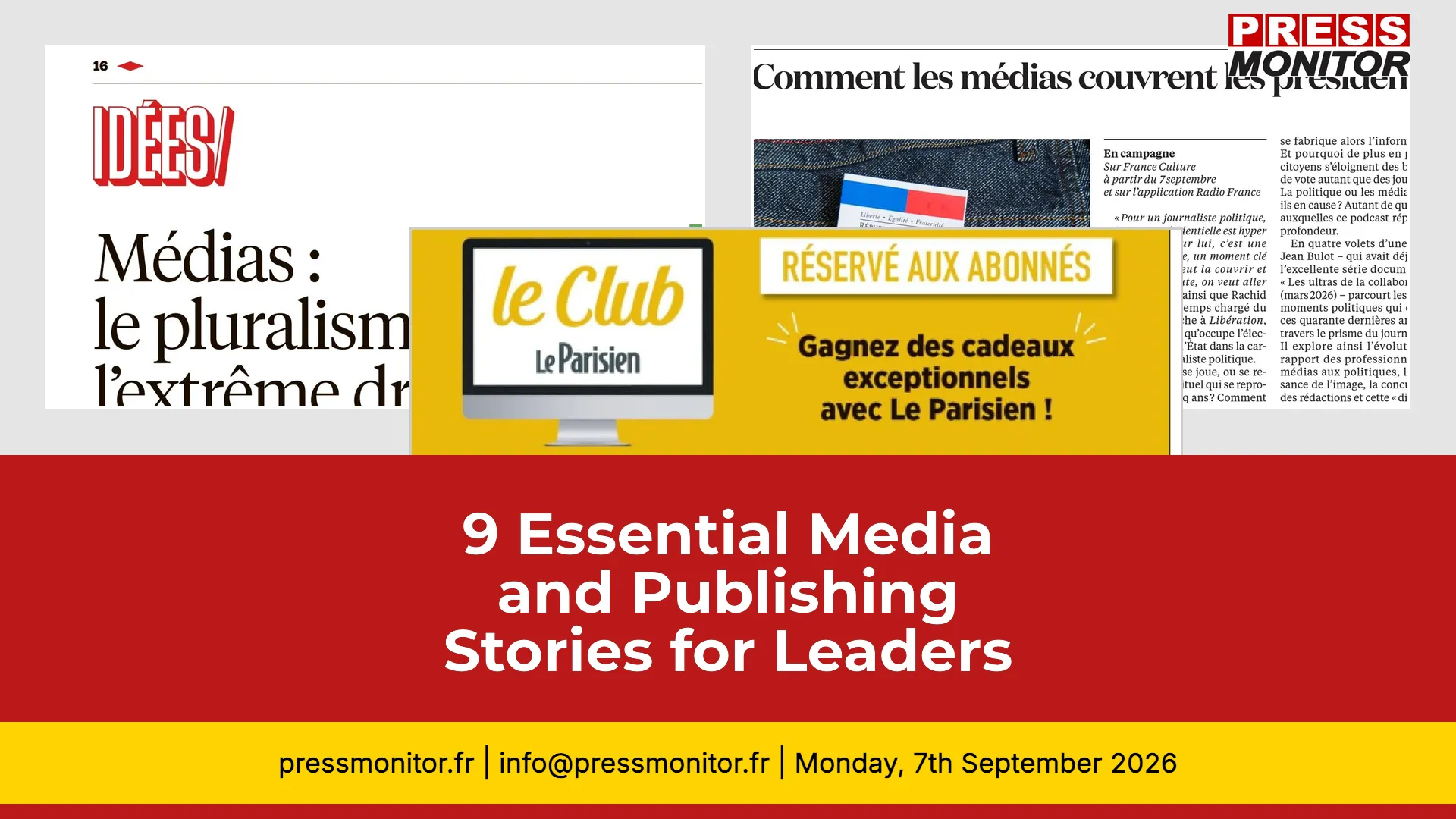 9 Essential Media and Publishing Stories for Industry Leaders