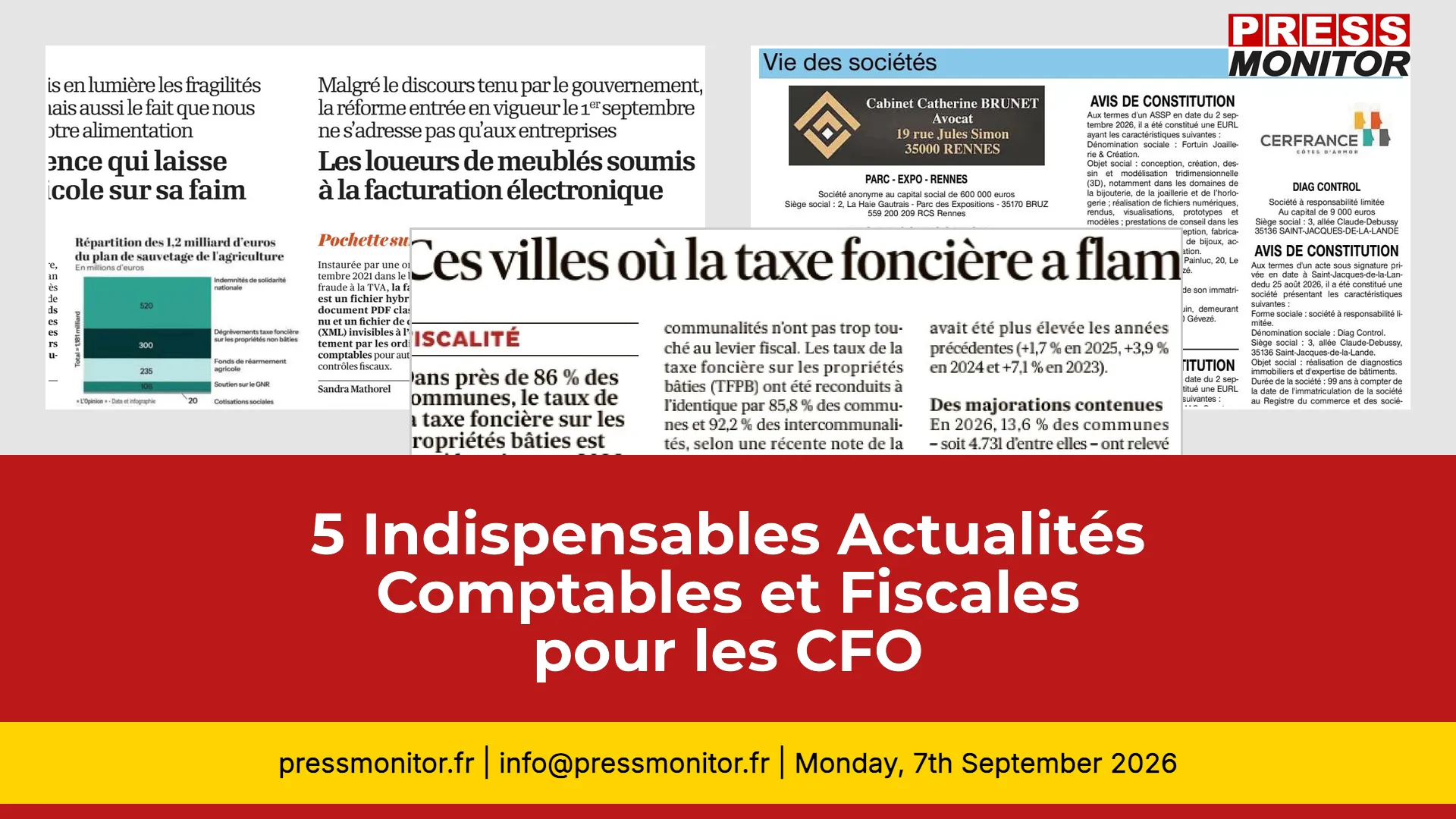 5 Indispensables Actualités Comptables et Fiscales pour les CFO