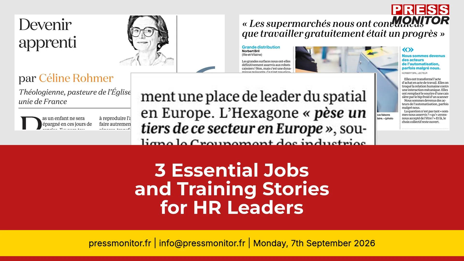 3 Essential Jobs and Training Stories for HR Leaders