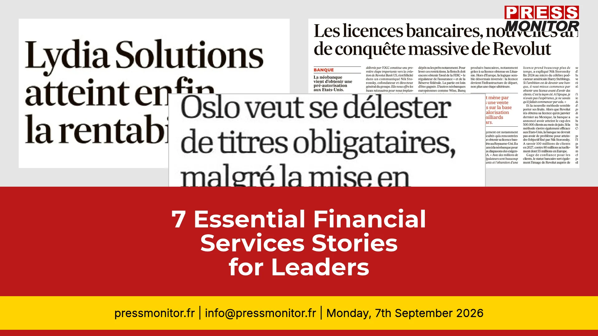 7 Essential Financial Services Stories for Leaders