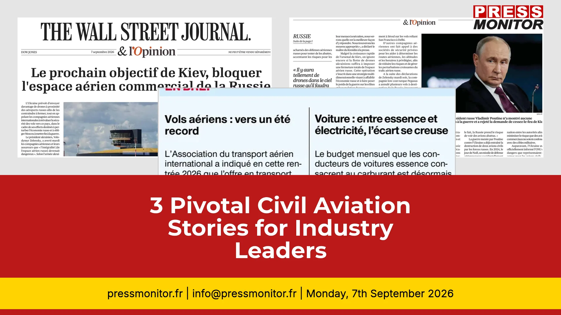 3 Pivotal Civil Aviation Stories for Industry Leaders