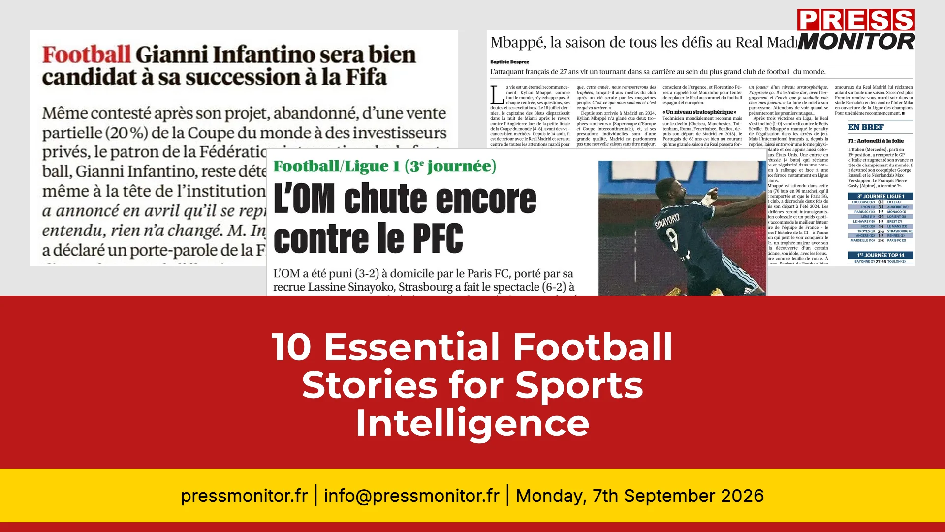 10 Essential Football Stories for Sports Intelligence
