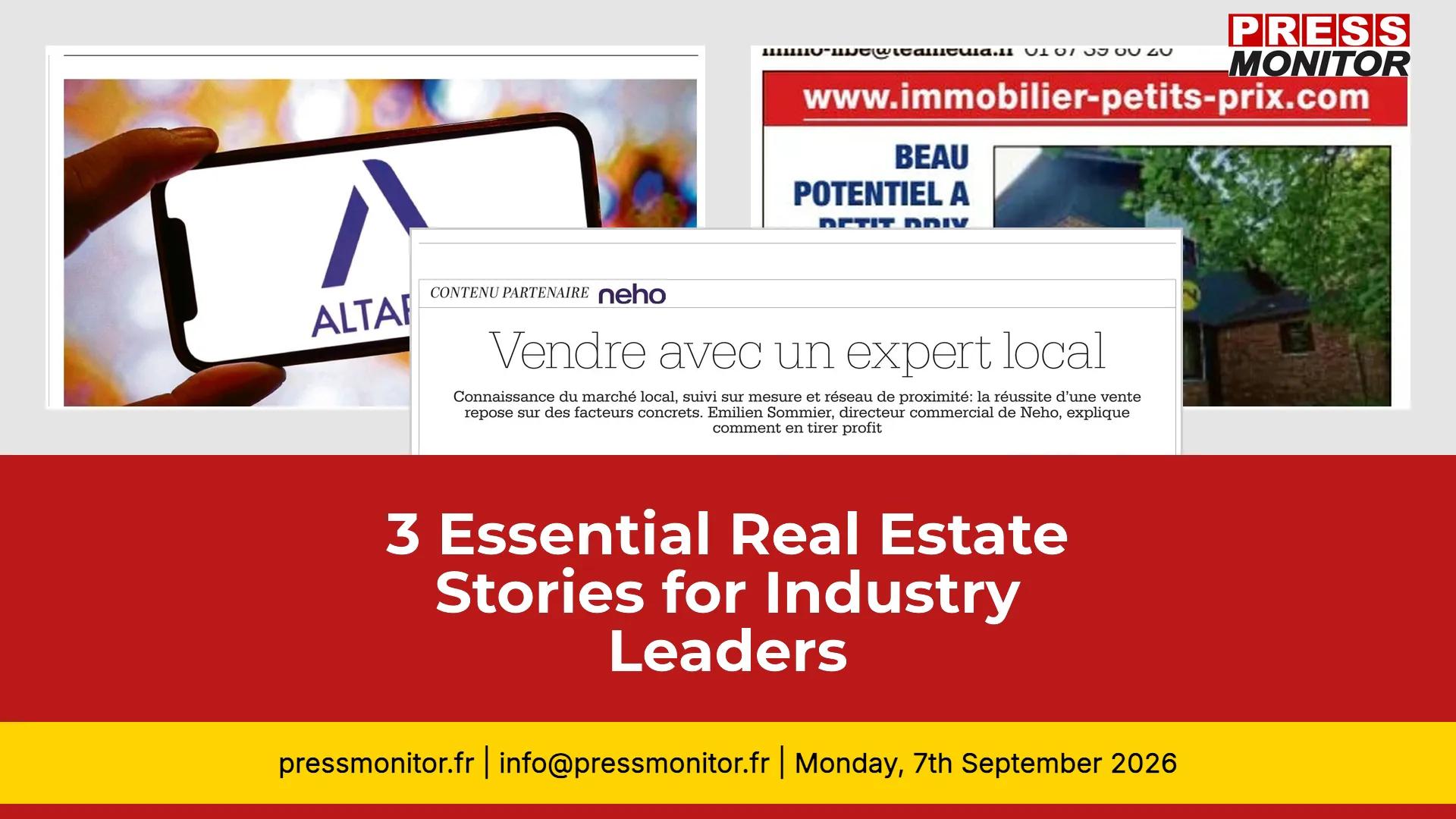 3 Essential Real Estate Stories for Industry Leaders