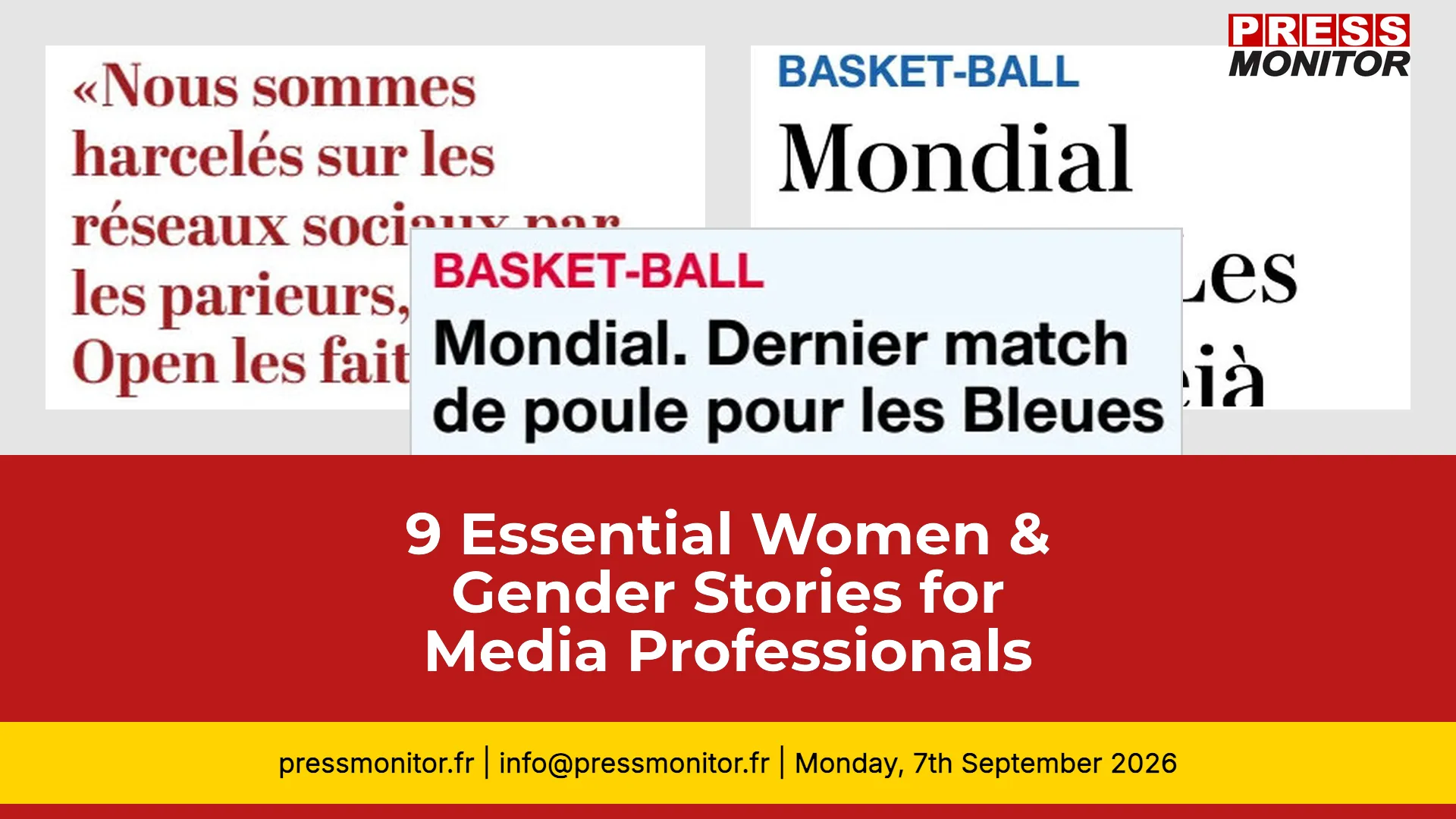 9 Essential Women & Gender Stories for Media Professionals