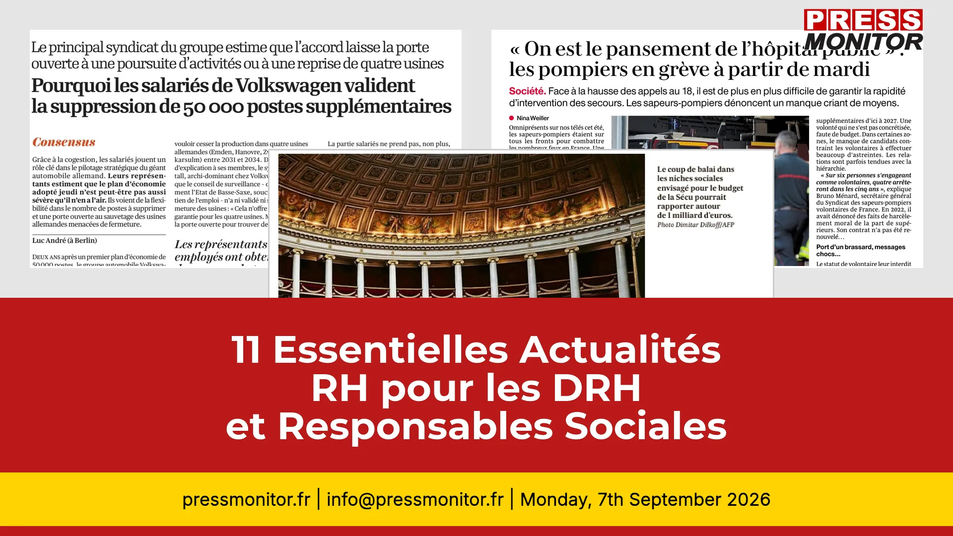 11 Essentielles Actualités RH pour les DRH