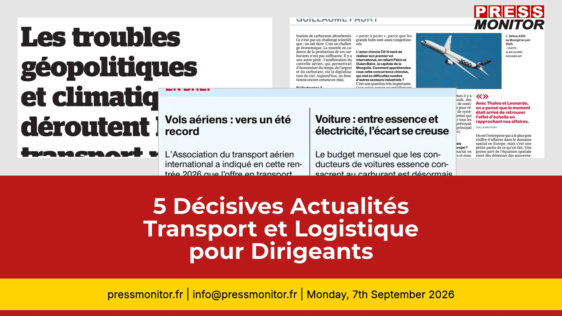 5 Décisives Actualités Transport et Logistique pour Dirigeants