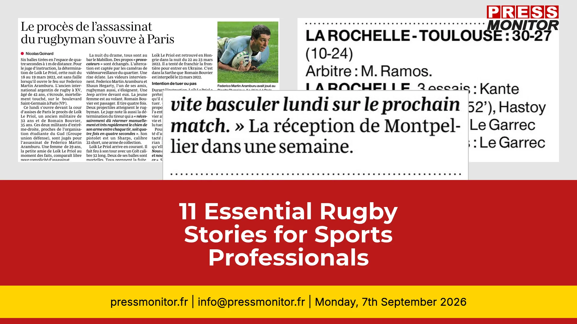 11 Essential Rugby Stories for Sports Professionals