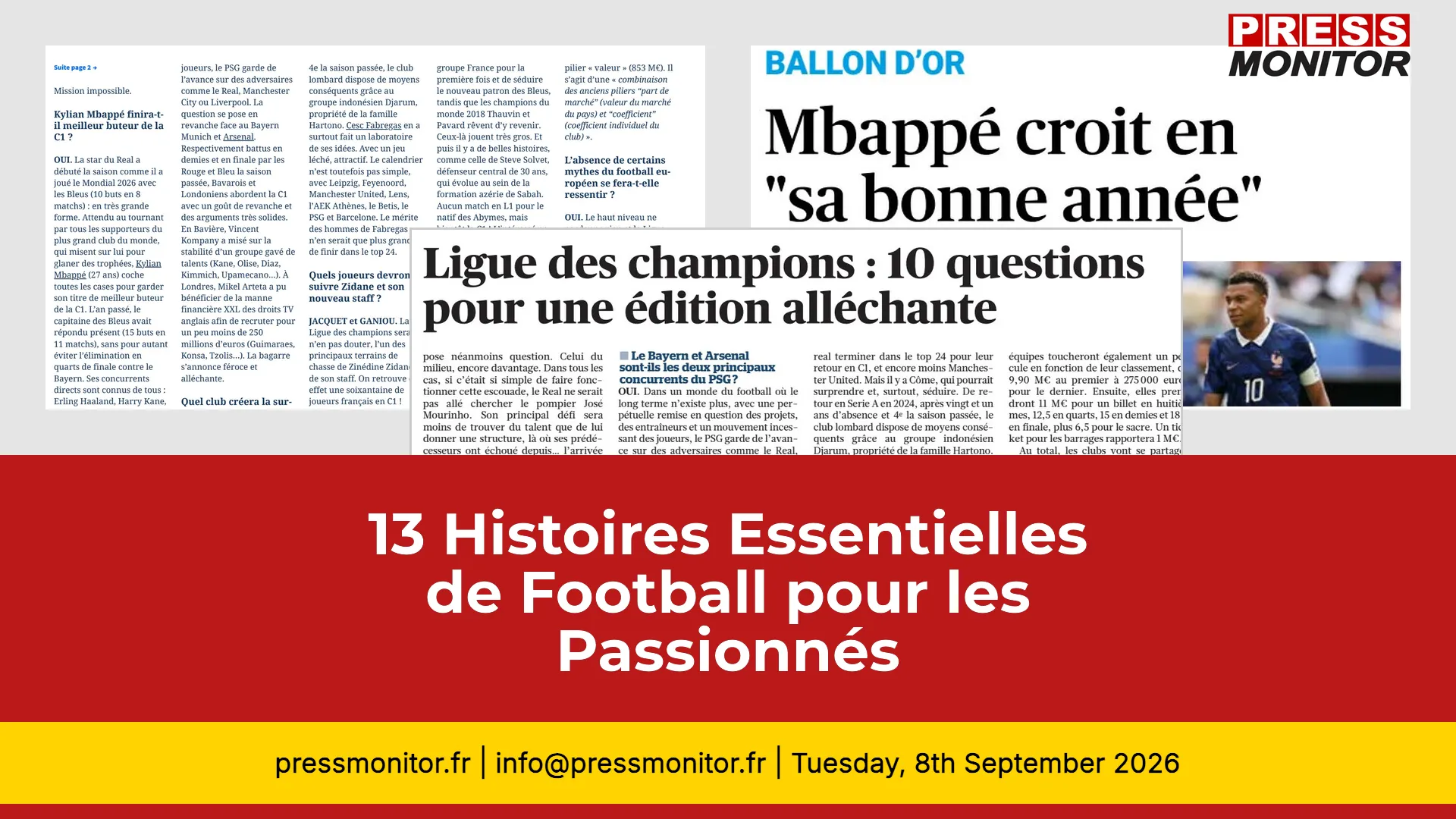 13 Histoires Essentielles de Football pour les Passionnés