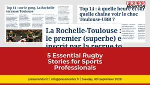 5 Essential Rugby Stories for Sports Professionals