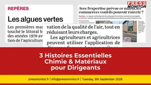 3 Histoires Essentielles Chimie & Matériaux pour Dirigeants