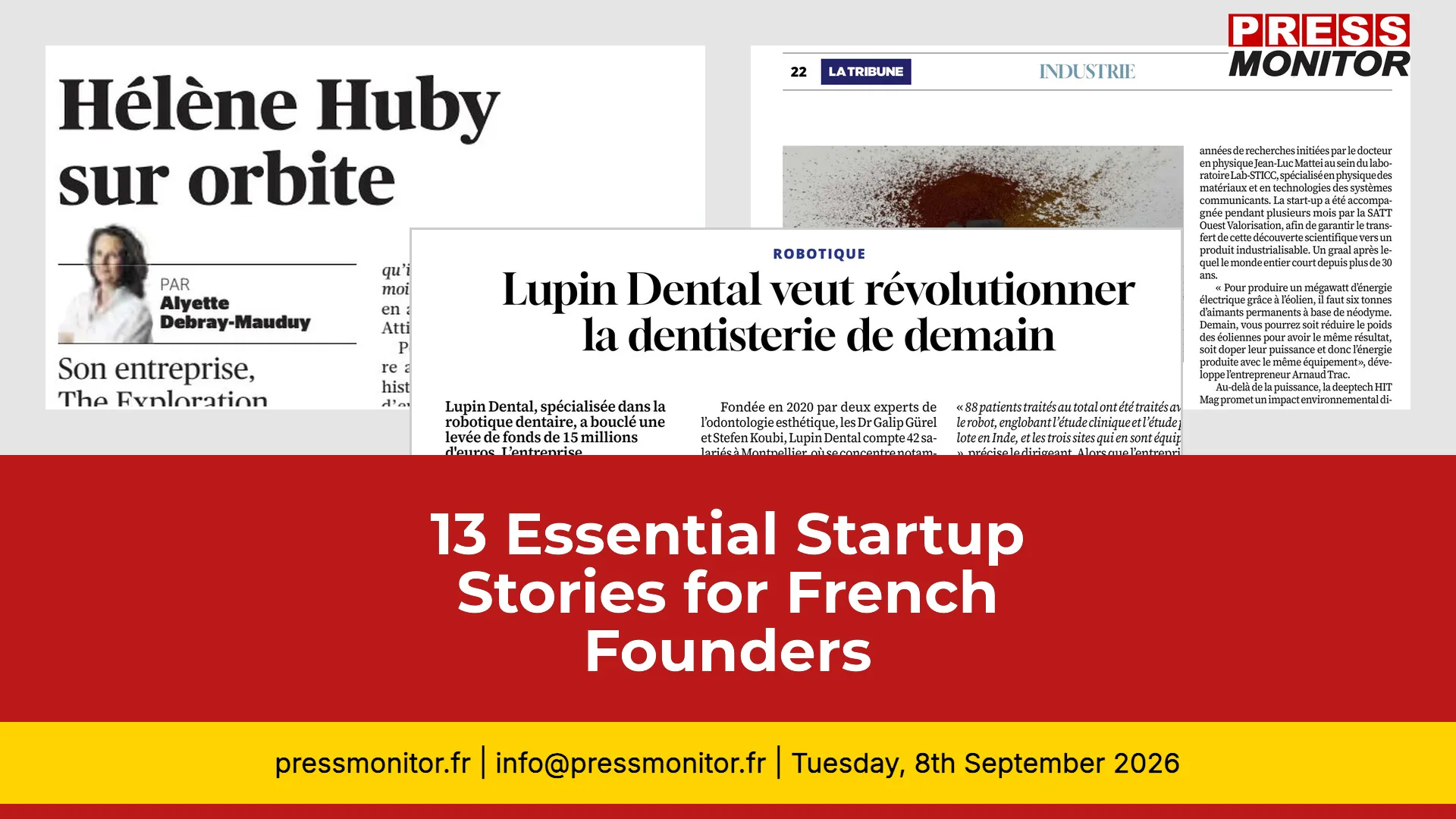 13 Essential Startup Stories for French Founders