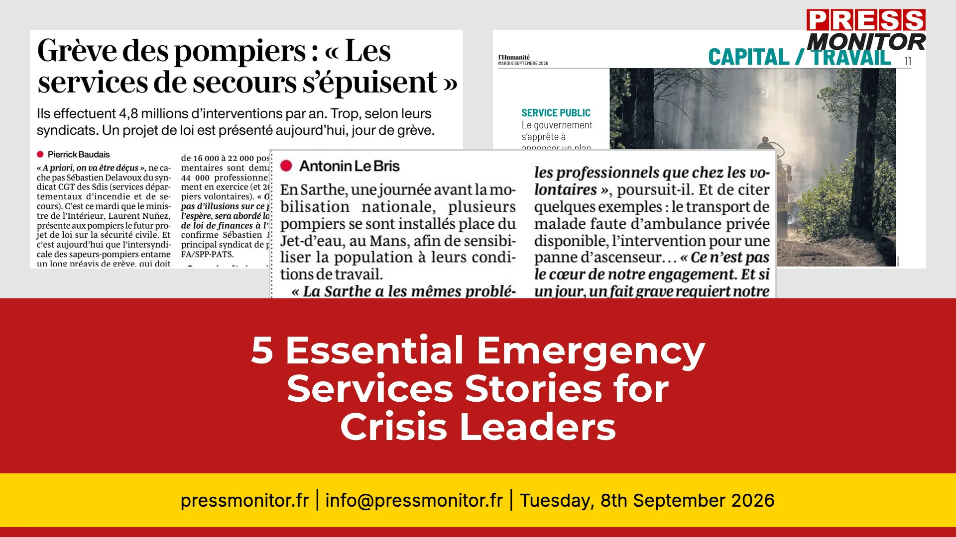 5 Essential Emergency Services Stories for Crisis Leaders