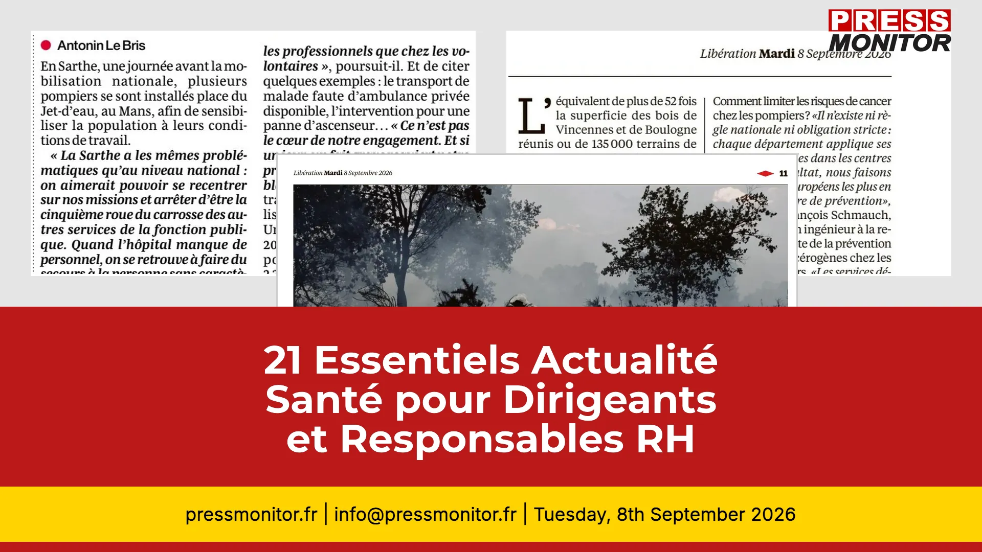 21 Essentiels Actualité Santé pour Dirigeants