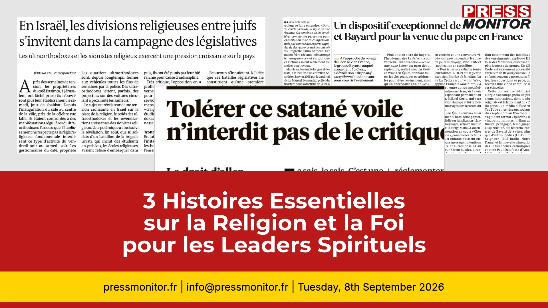 3 Histoires Essentielles sur la Religion et la Foi pour les Leaders Spirituels