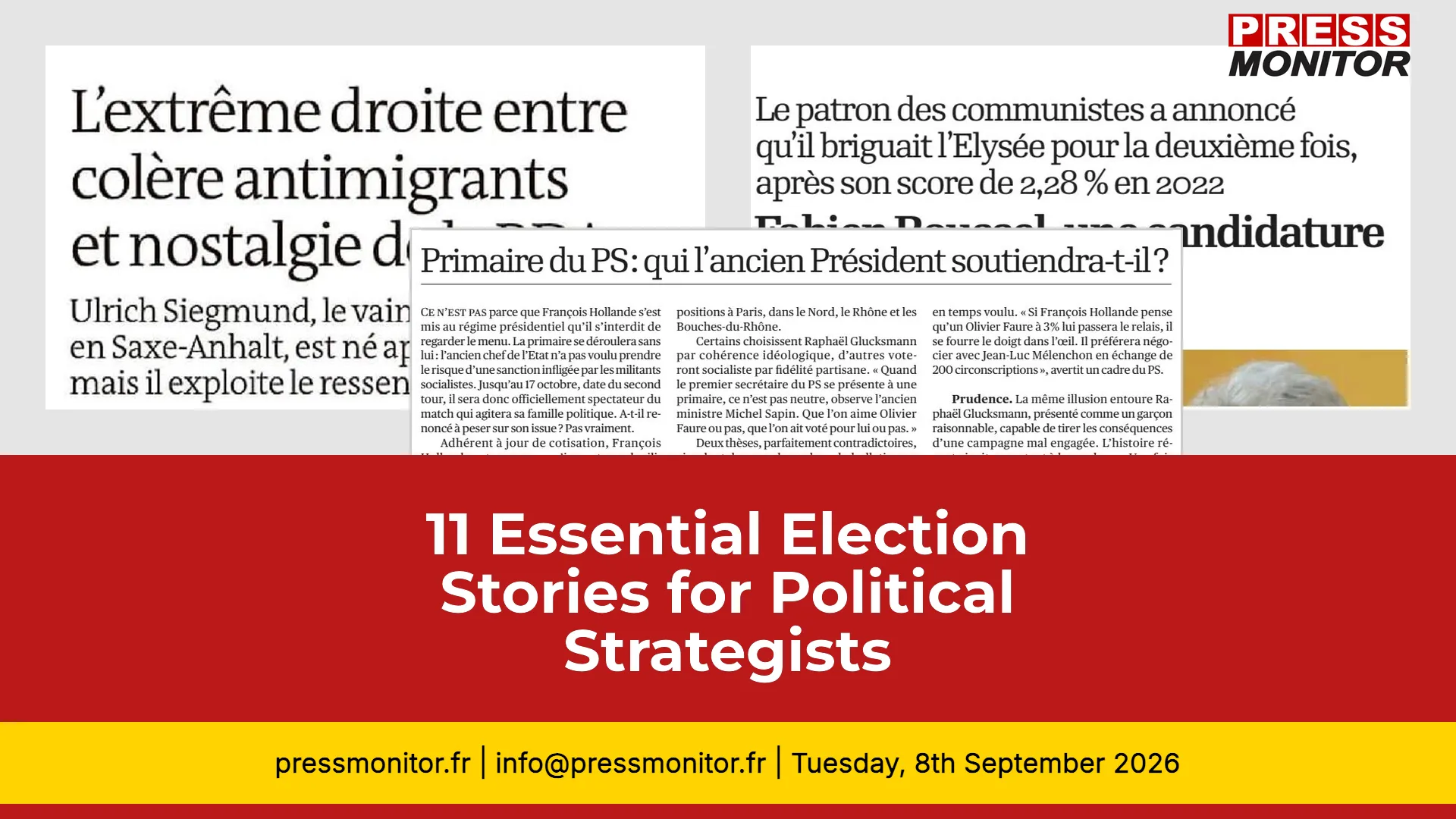 11 Essential Election Stories for Political Strategists