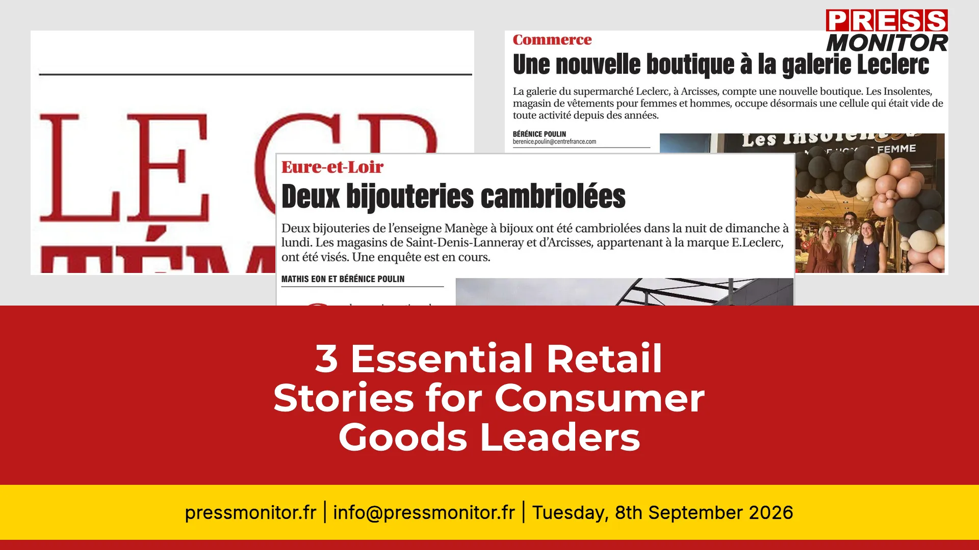 3 Essential Retail Stories for Consumer Goods Leaders