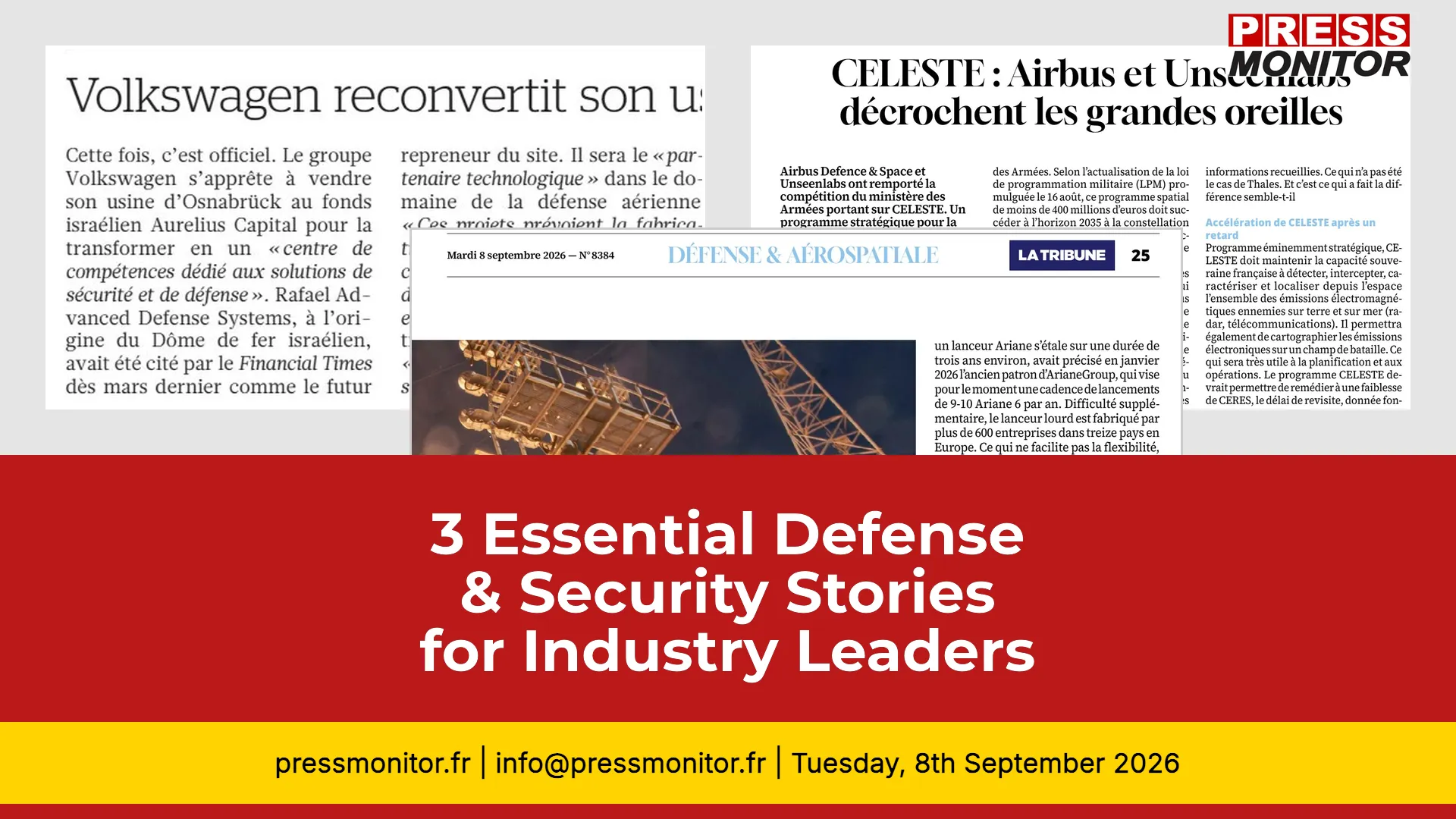 3 Essential Defense & Security Stories for Industry Leaders