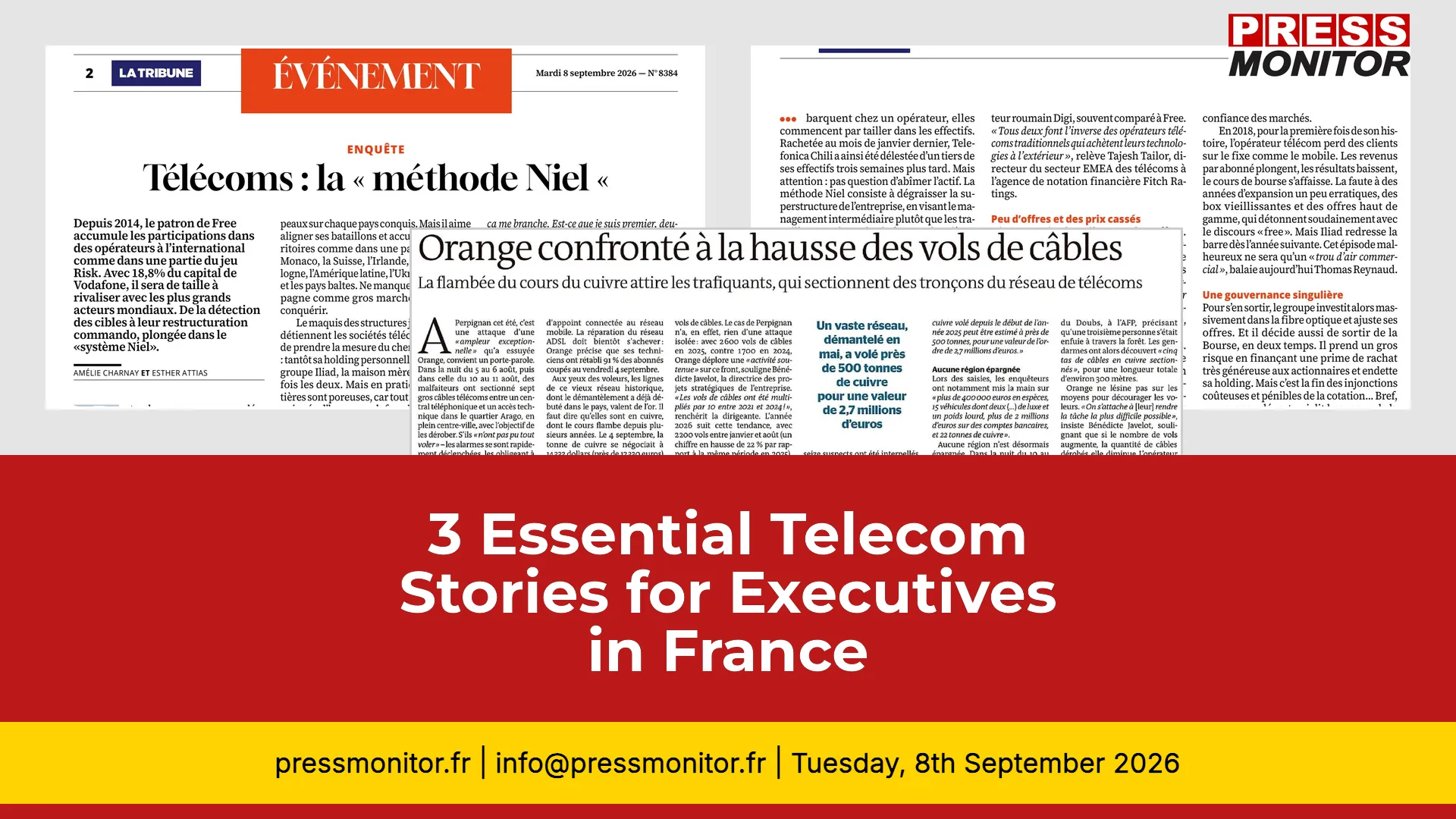 3 Essential Telecommunications Stories for Telecom Executives