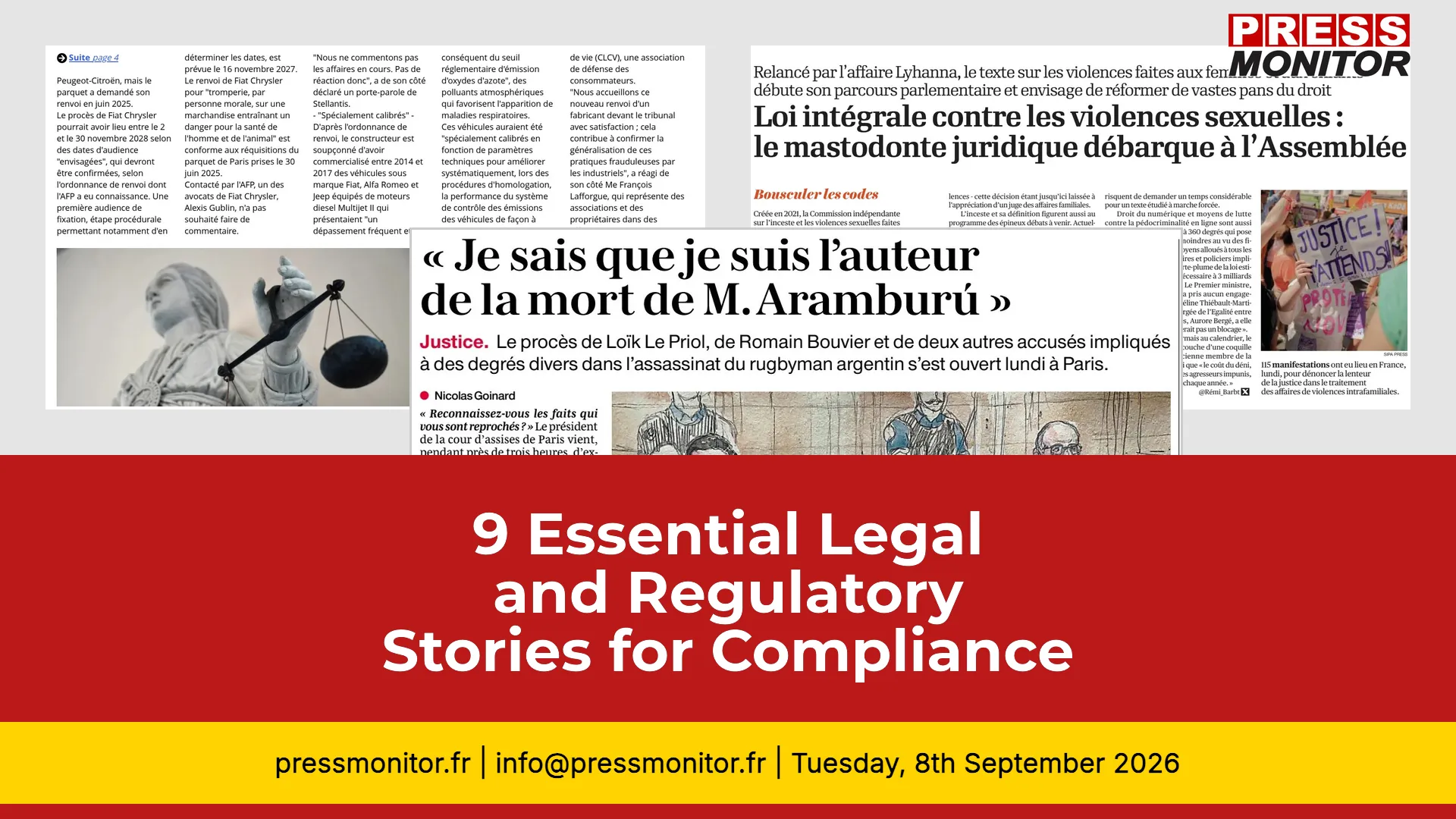 9 Essential Legal and Regulatory Stories for Compliance Officers
