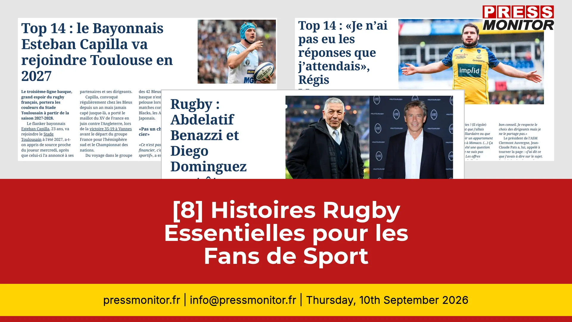 [8] Histoires Rugby Essentielles pour les Fans de Sport