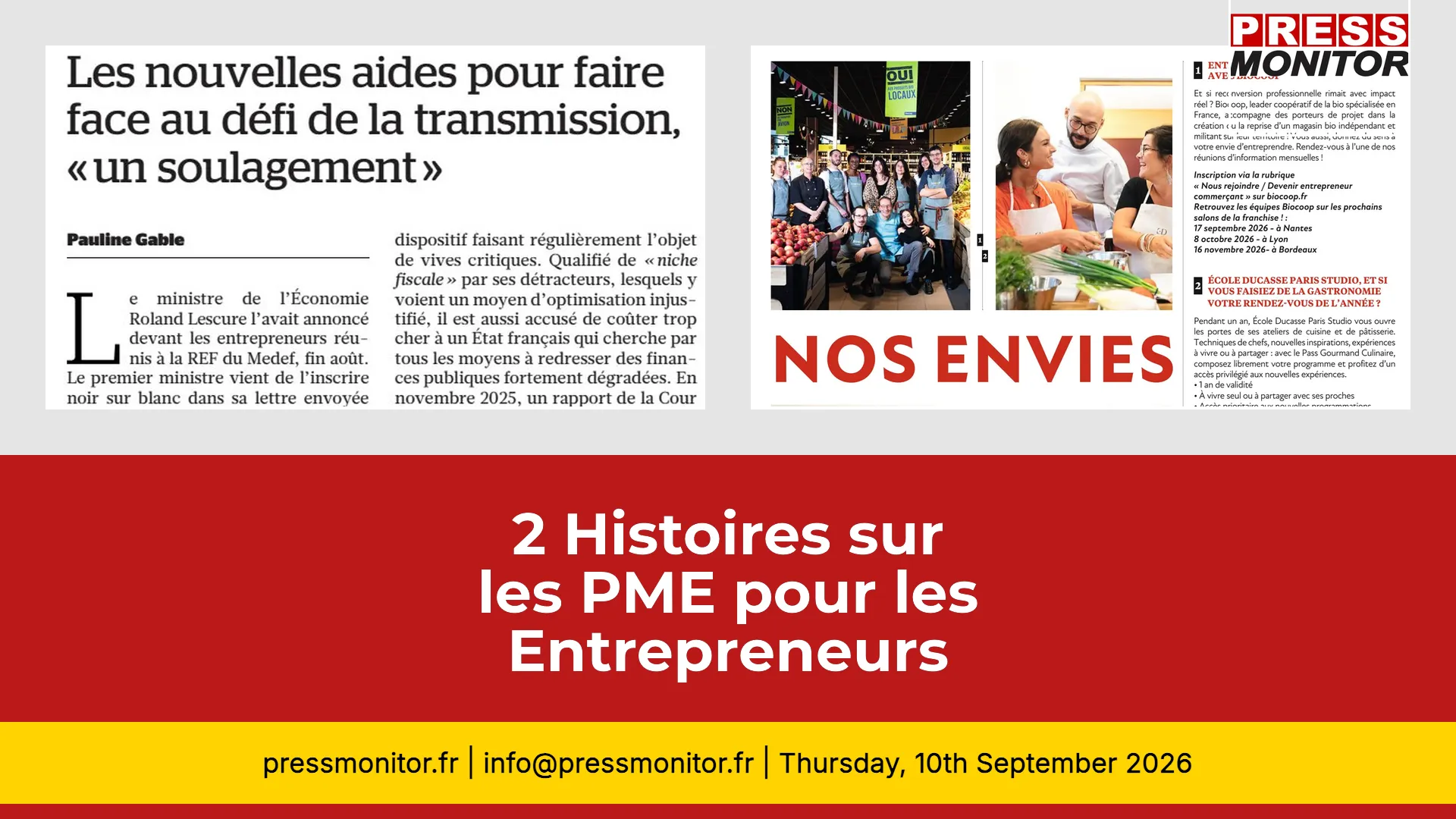 2 Histoires Essentielles sur les PME pour les Entrepreneurs