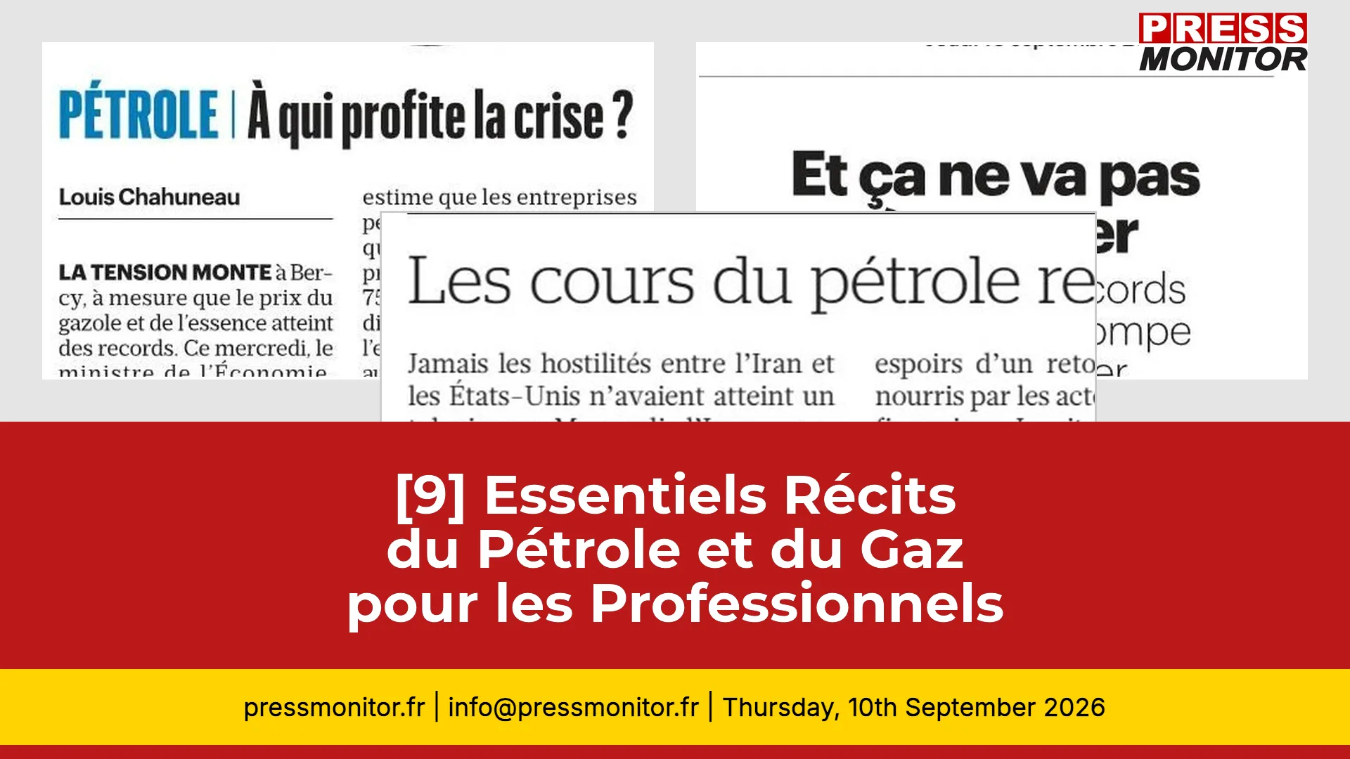[9] Essentiels Récits du Pétrole et du Gaz pour les Professionnels