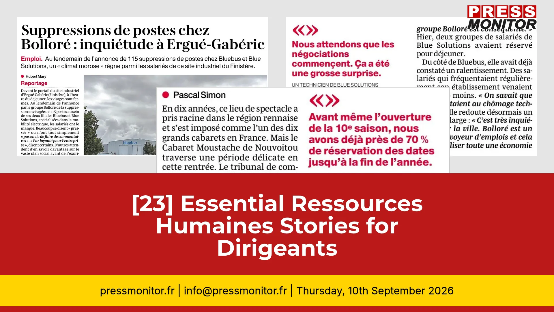 [23] Essential Ressources Humaines Stories for Dirigeants