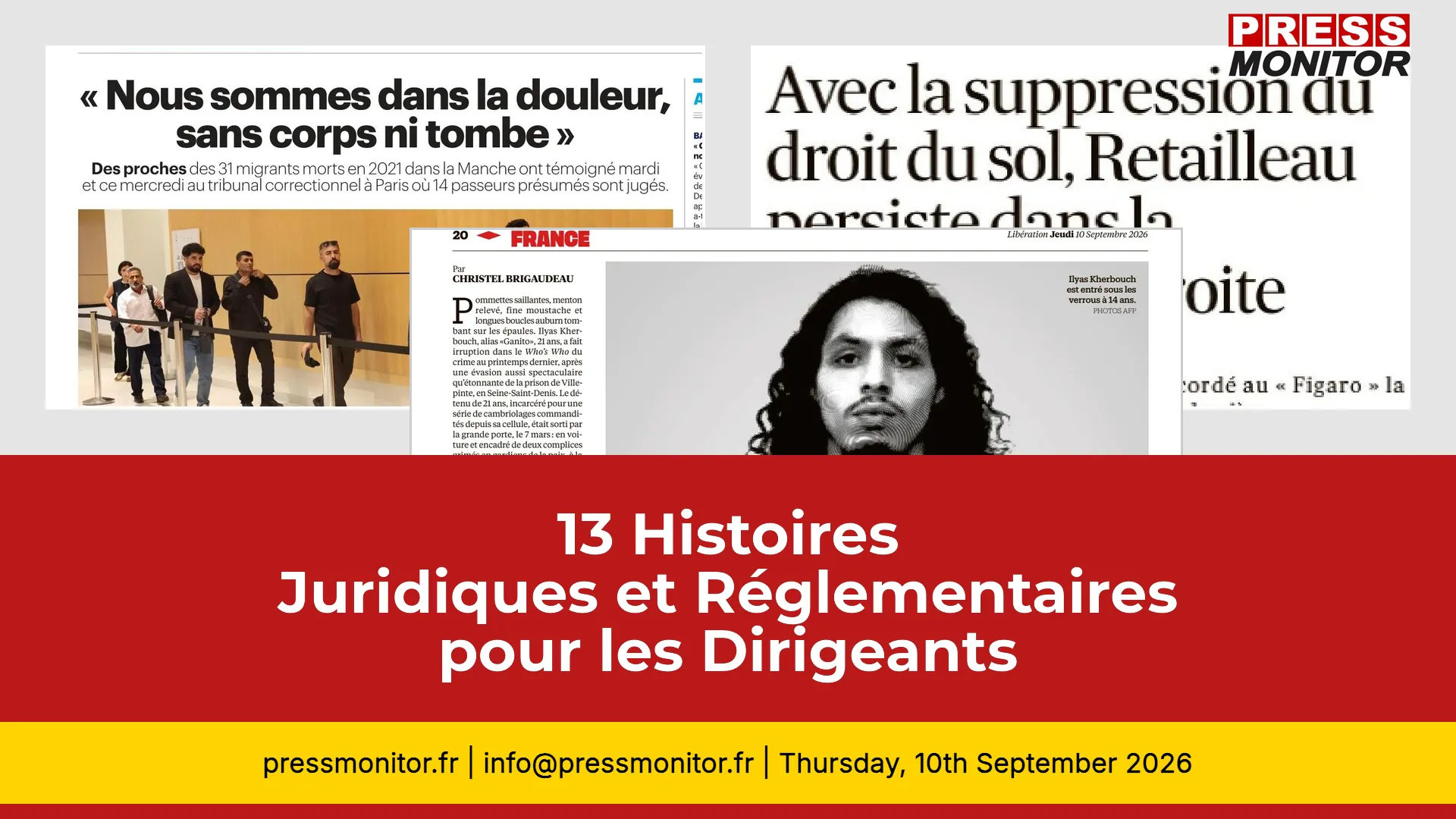 13 Histoires Essentielles Juridiques et Réglementaires pour les Dirigeants