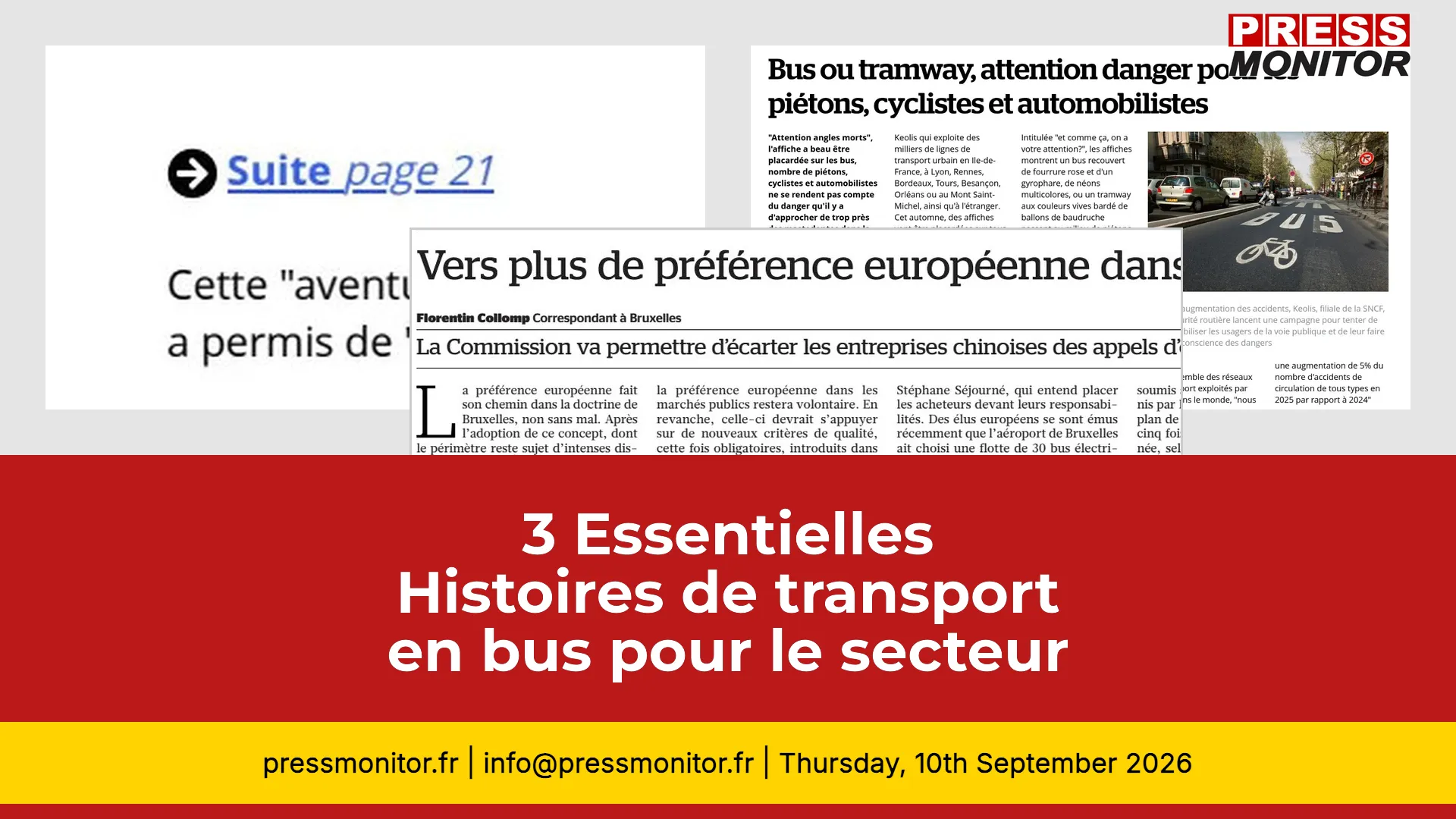 3 Essentielles Histoires de transport en bus pour professionnels du secteur