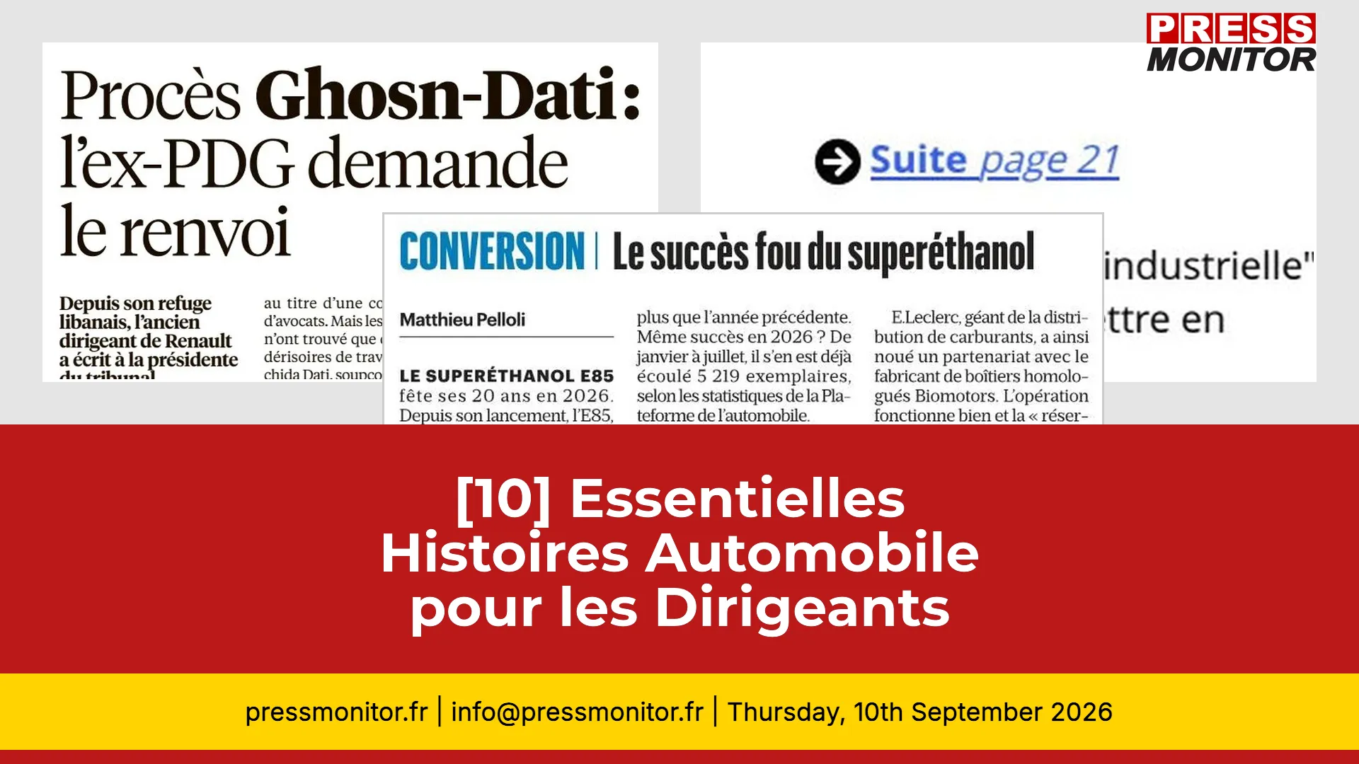 [10] Essentielles Histoires Automobile pour les Dirigeants
