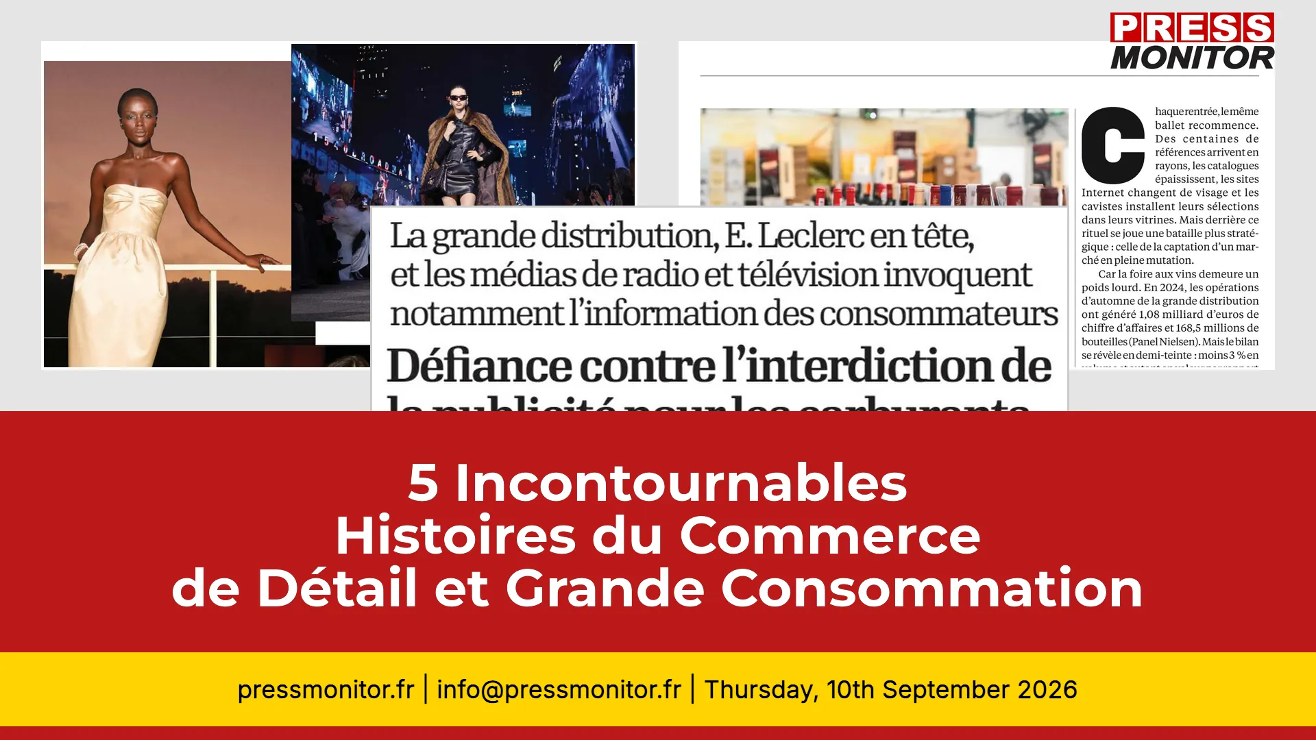 5 Incontournables Histoires du Commerce de Détail et Grande Consommation