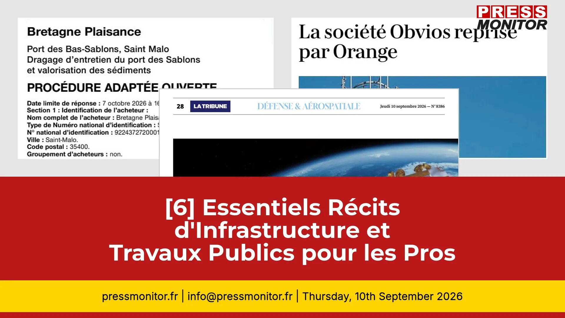 [6] Essentiels Récits d'Infrastructure et Travaux Publics pour les Pros