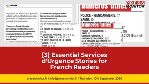 [3] Essential Services d'Urgence Stories for French Readers