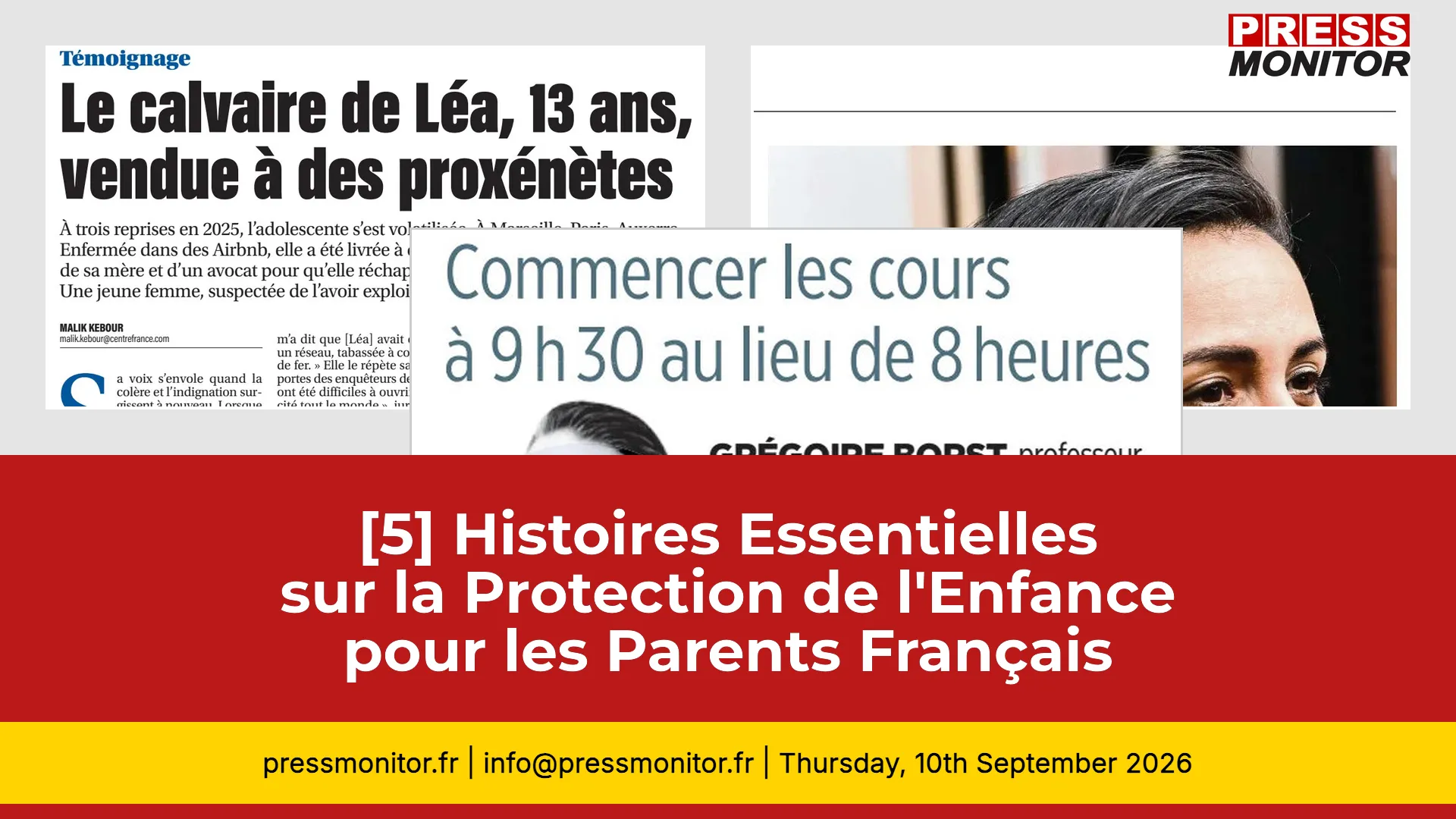 [5] Histoires Essentielles sur la Protection de l'Enfance pour les Parents