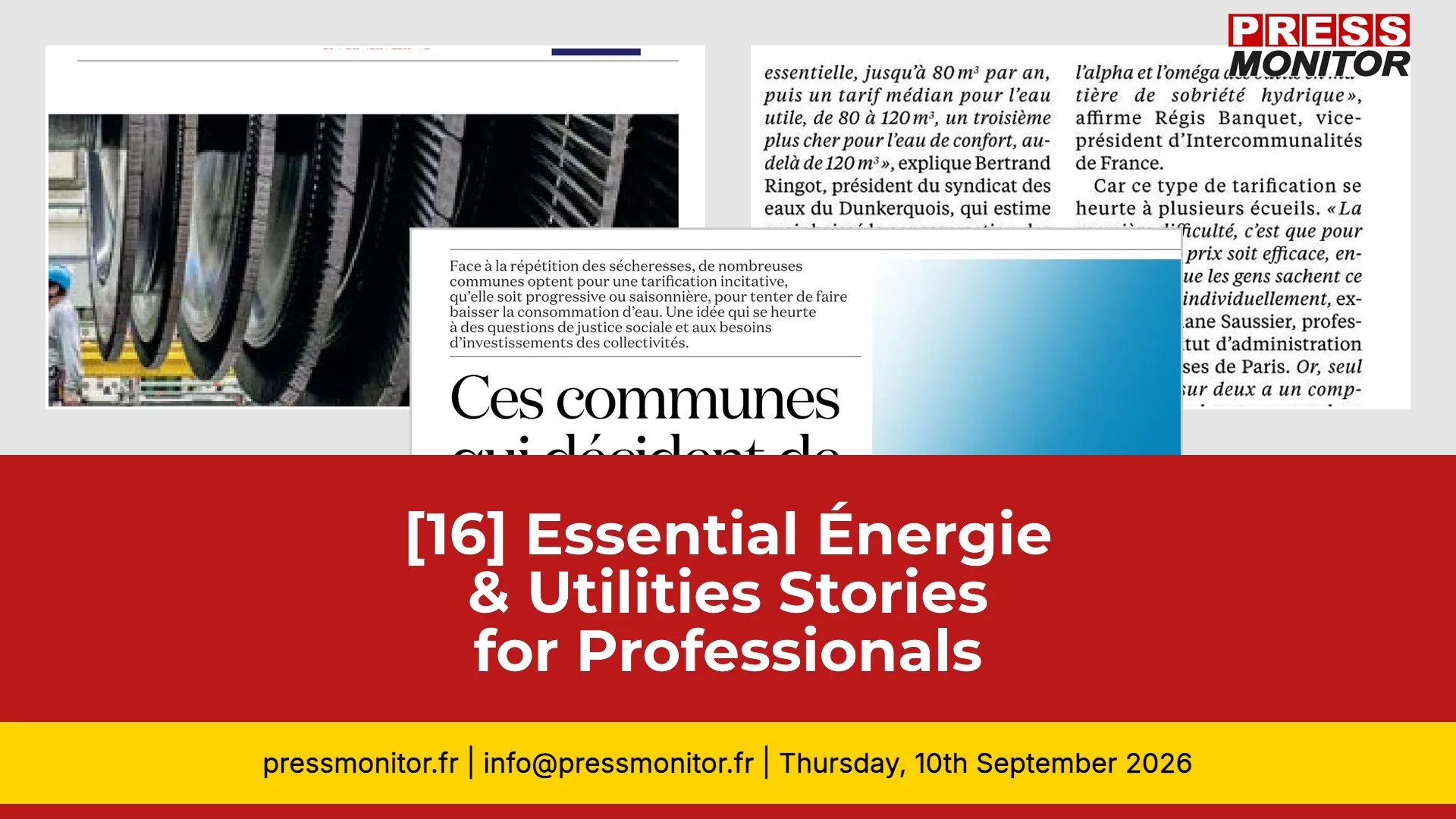 [16] Essential Énergie & Utilities Stories for Professionals