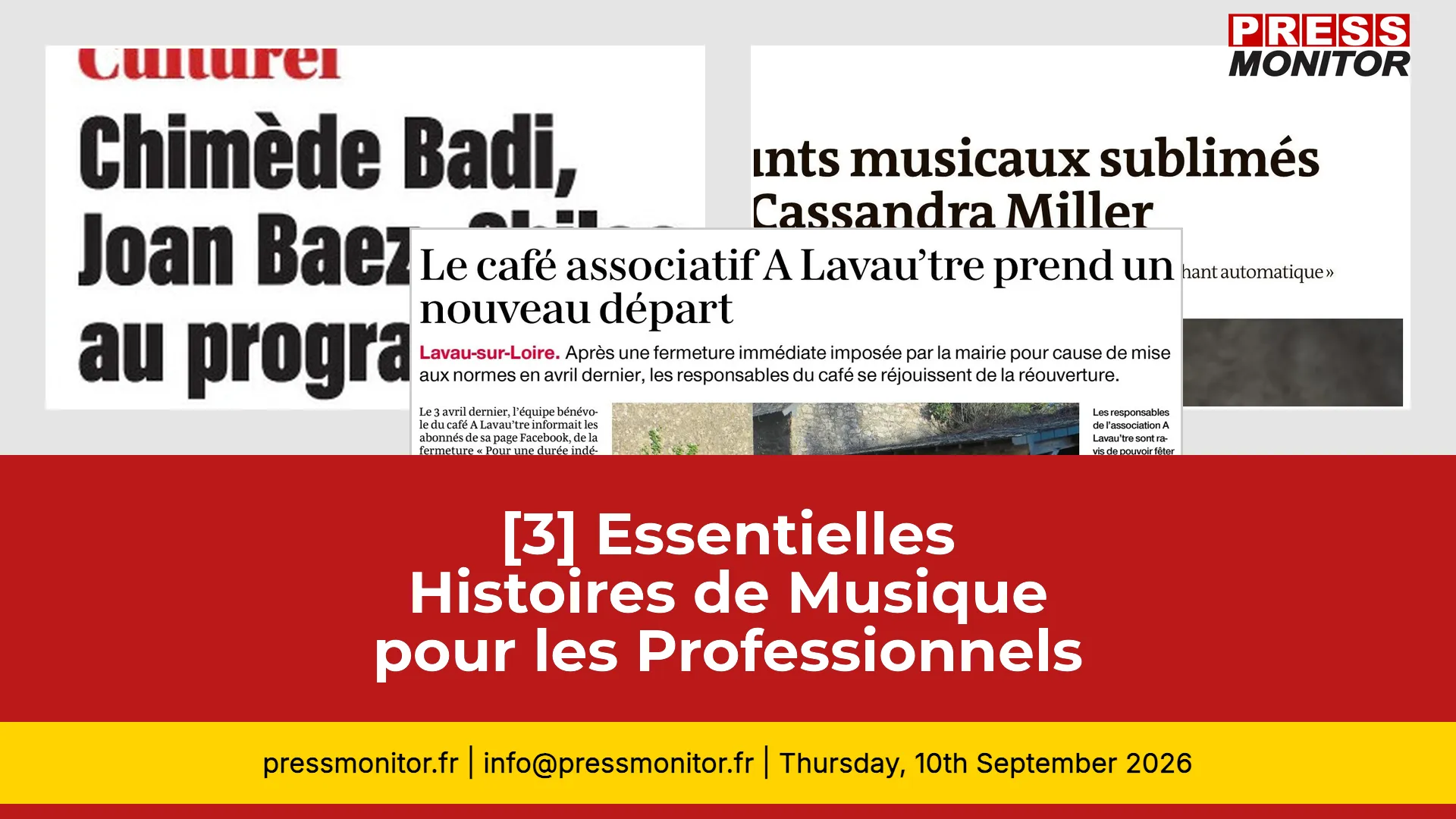 [3] Essentielles Histoires de Musique pour les Professionnels