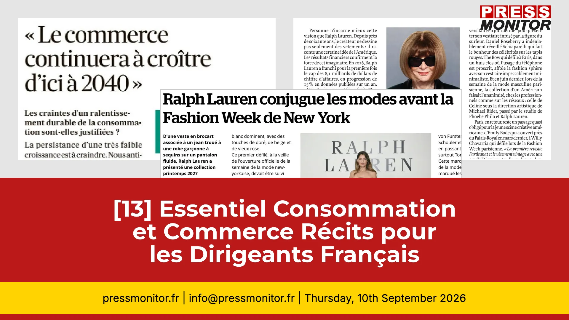[13] Essentiel Consommation et Commerce Récits pour les Dirigeants Français