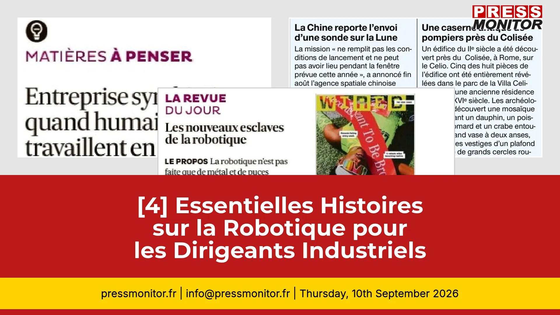 [4] Essentielles Histoires sur la Robotique pour les Dirigeants Industriels