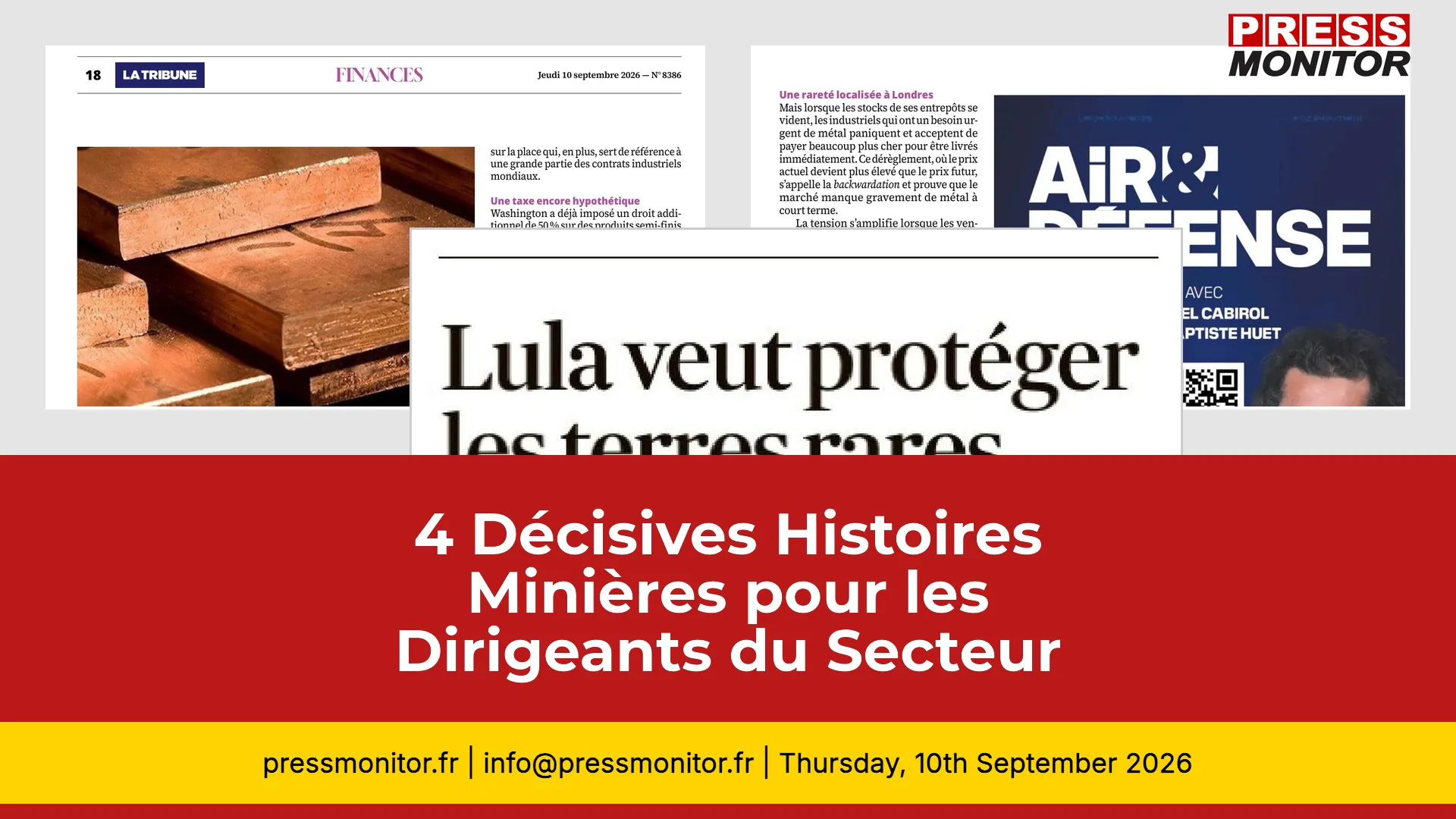 [4] Décisives Histoires Minières pour les Dirigeants du Secteur