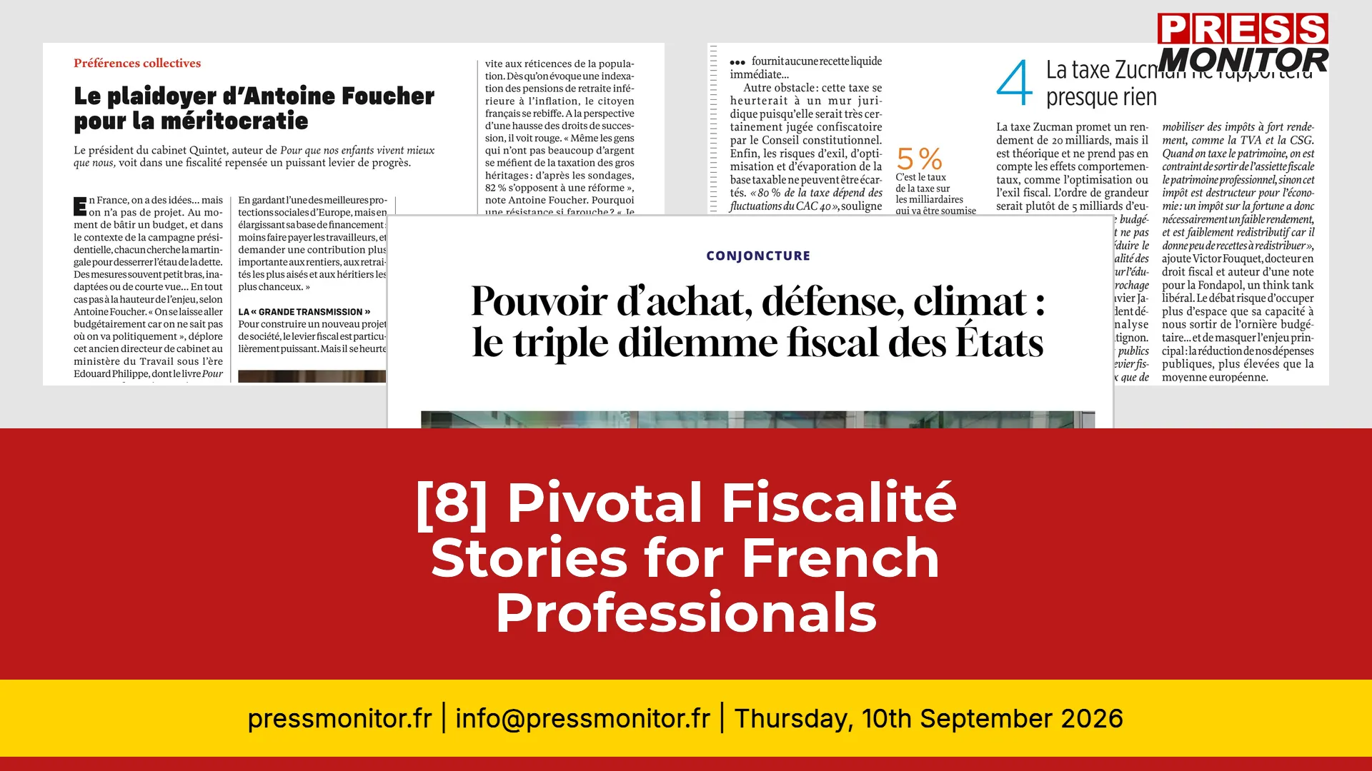 [8] Pivotal Fiscalité Stories for French Professionals