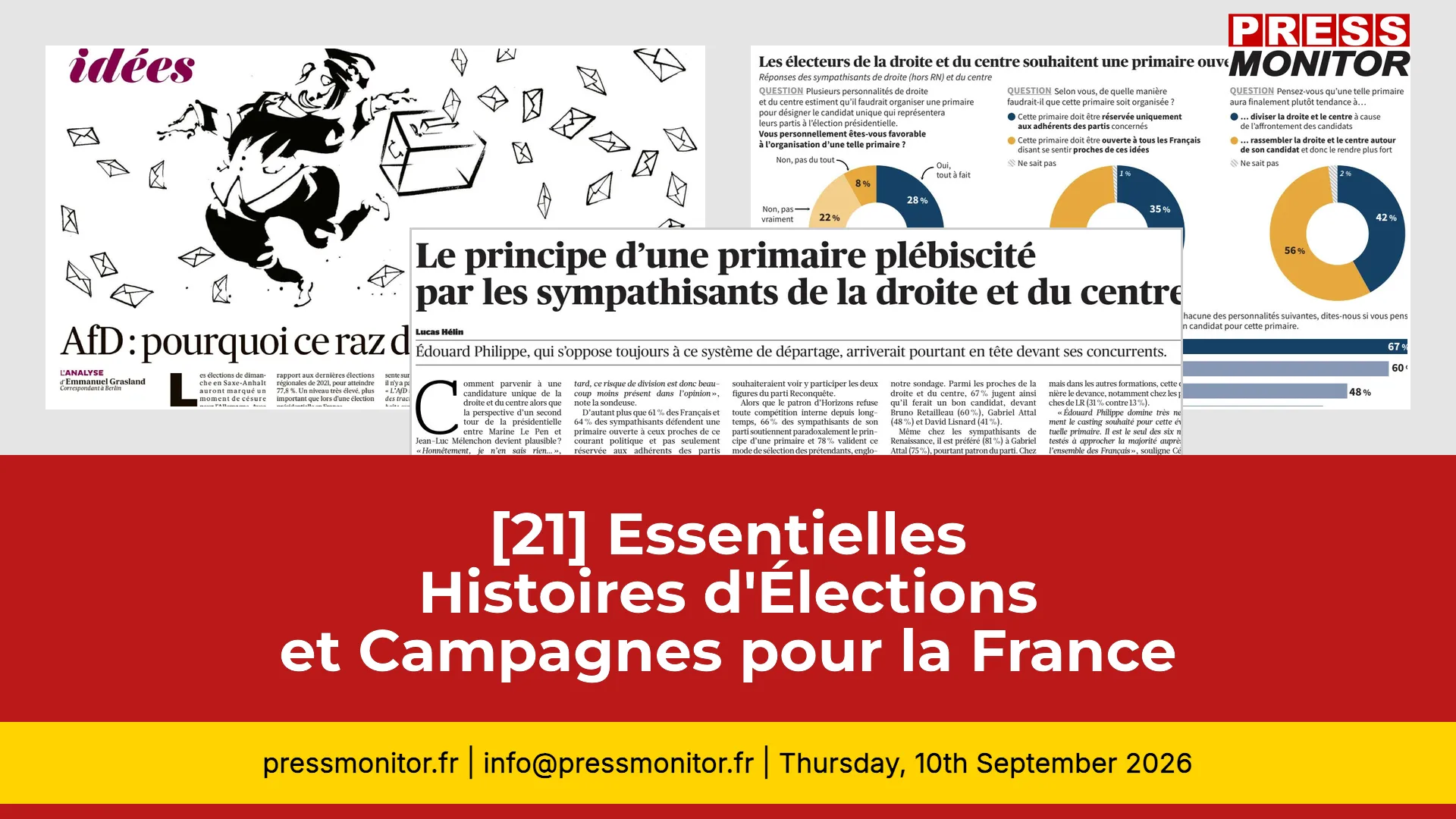 [21] Essentielles Histoires d'Élections et Campagnes pour la France