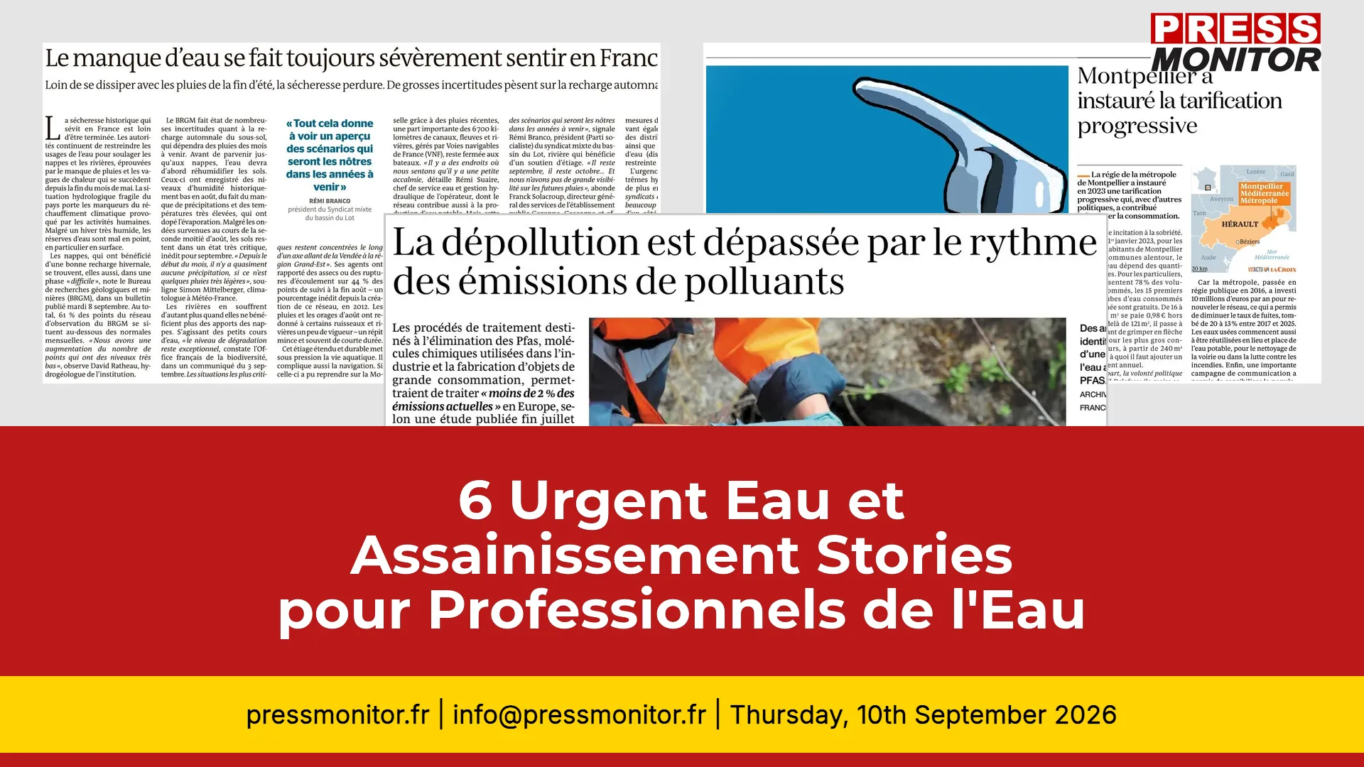 6 Urgent Eau et Assainissement Stories for Professionnels de l'Eau