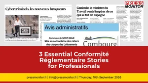 3 Essential Conformité Réglementaire Stories for Professionals