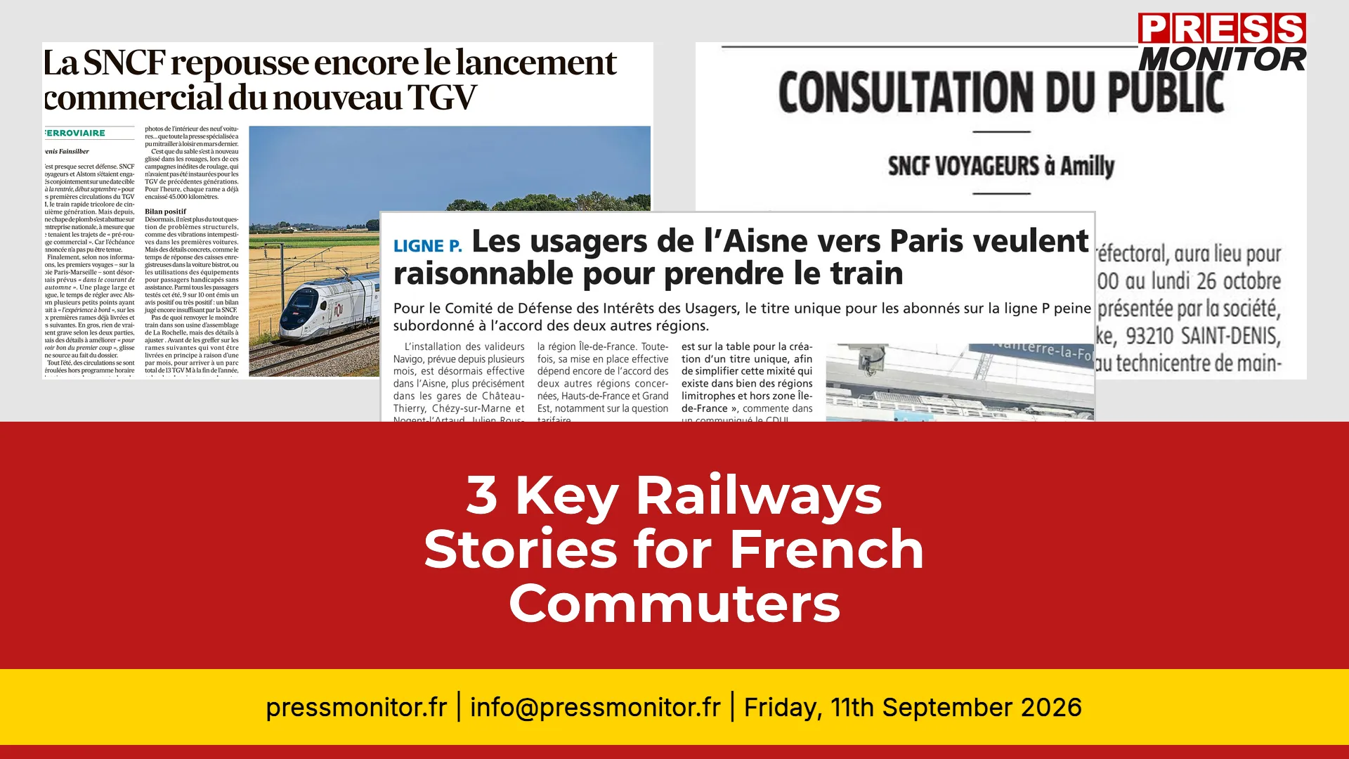 [3] Key Railways Stories for French Commuters