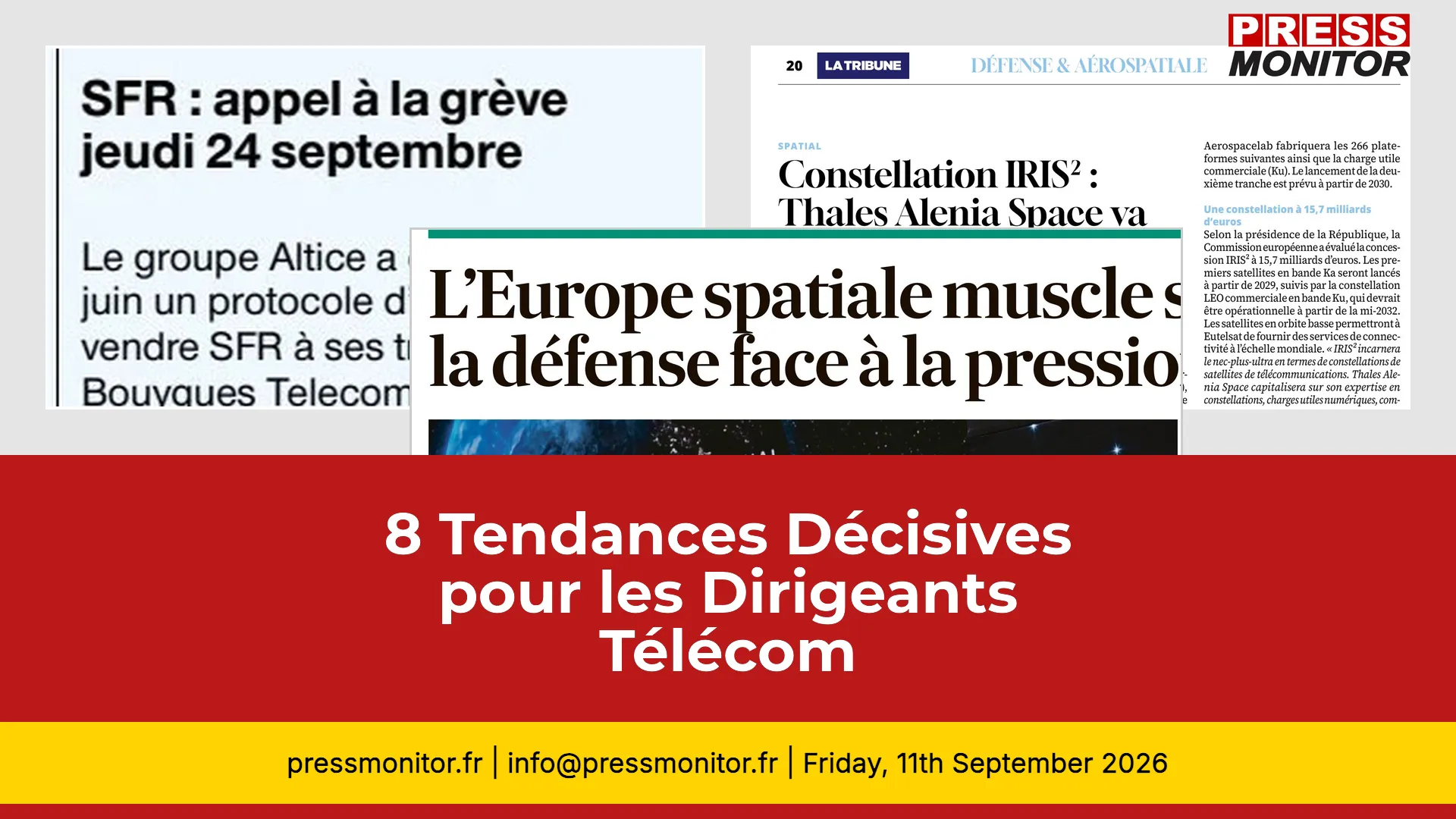 8 Tendances Décisives pour les Dirigeants Télécom